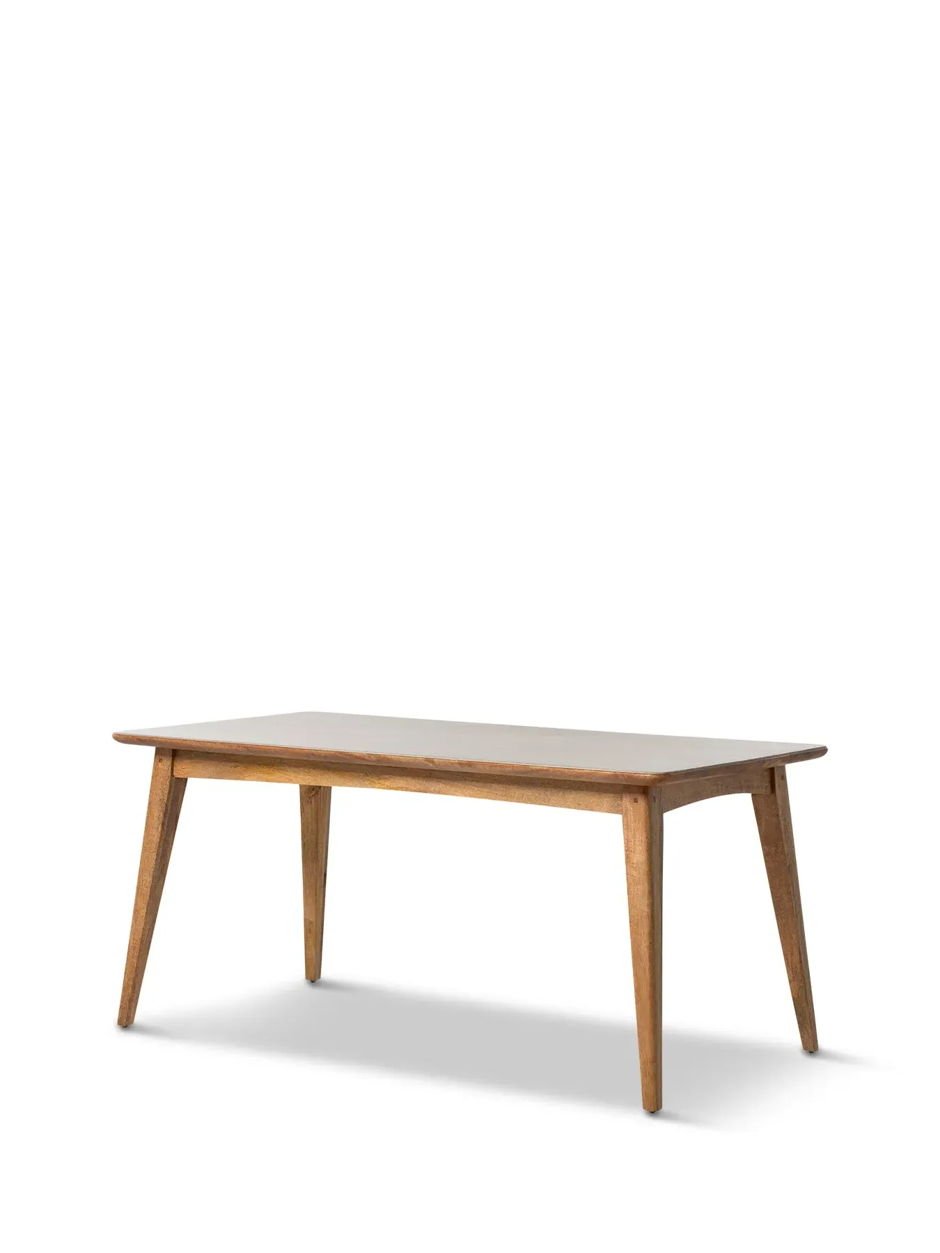 6-Seater Rectangular Dining Table - Brown, Mango Wood image