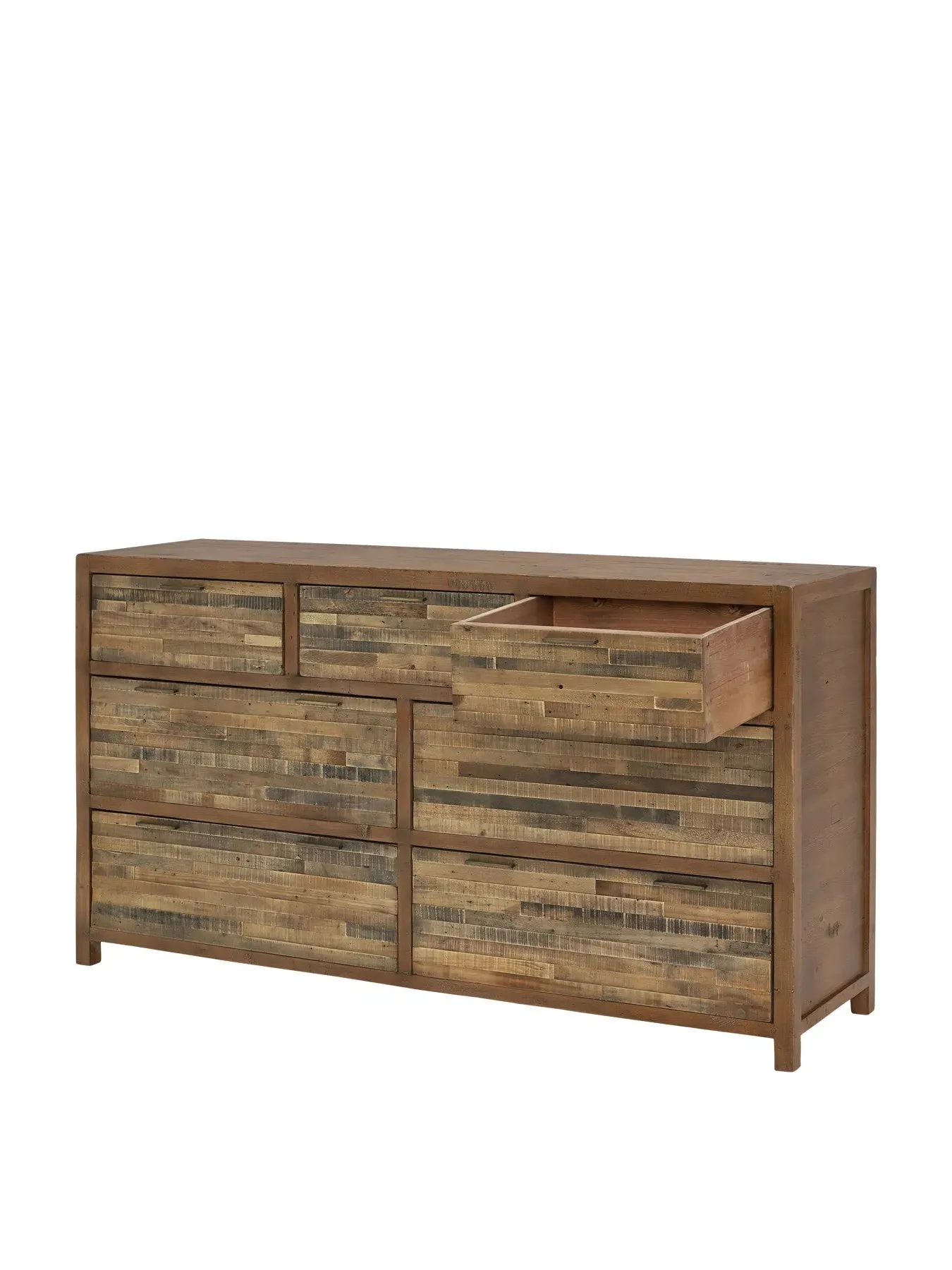7-Drawer Dresser - Reclaimed Oakland, Wood