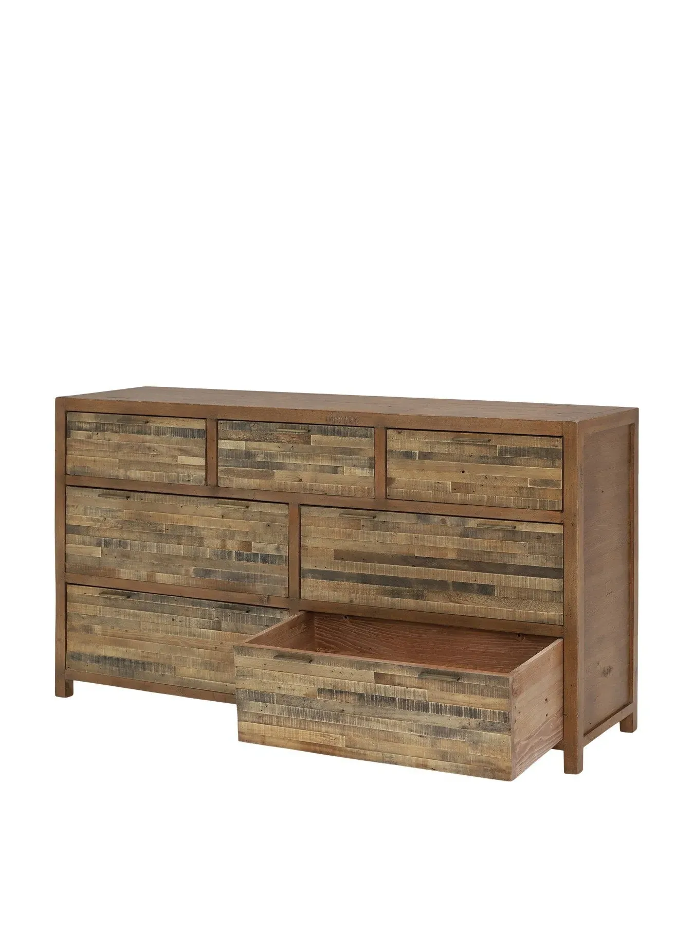 7-Drawer Dresser - Reclaimed Oakland, Wood