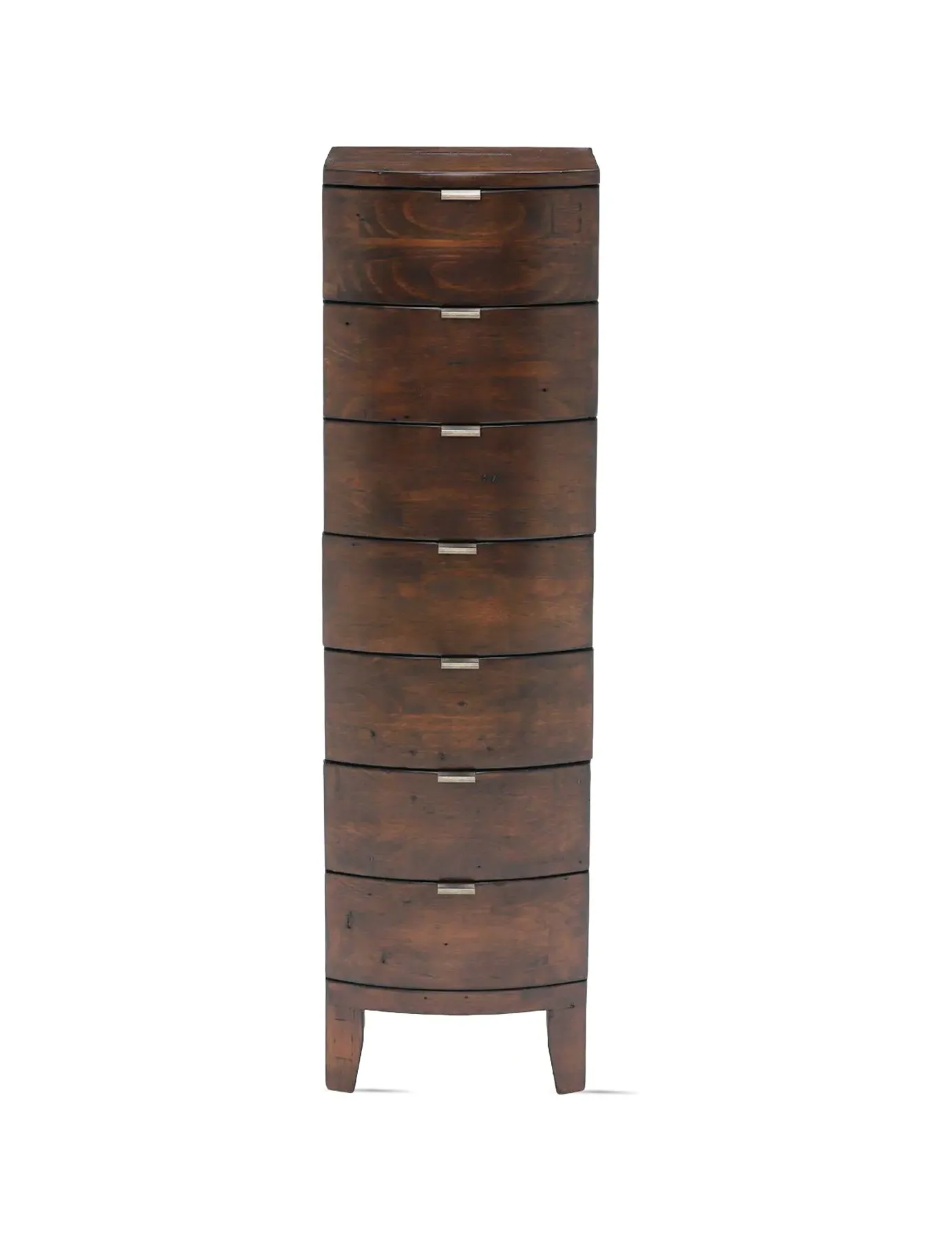 7-Drawer Tallboy Storage - Chestnut, Reclaimed Wood image