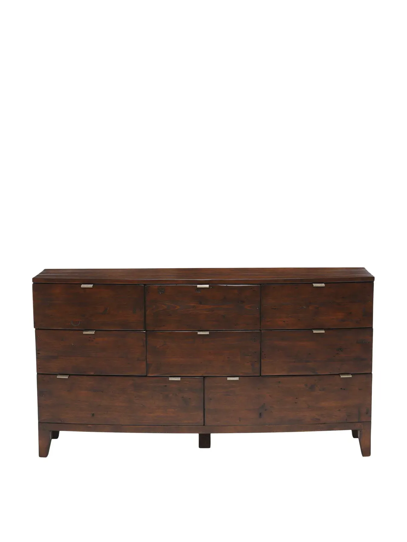 8-Drawer Dresser Cabinet - Chestnut, Reclaimed Wood