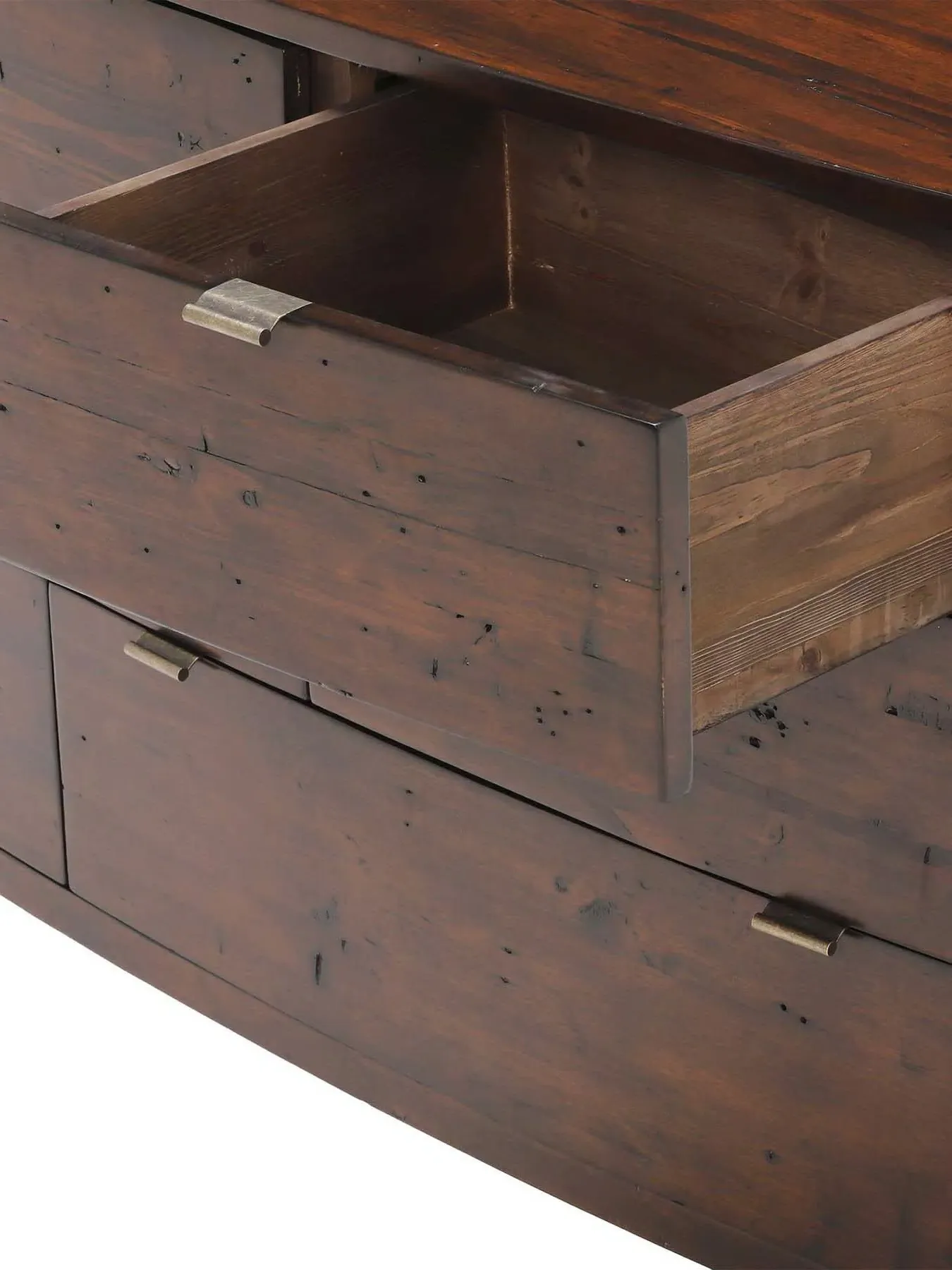 8-Drawer Dresser Cabinet - Chestnut, Reclaimed Wood