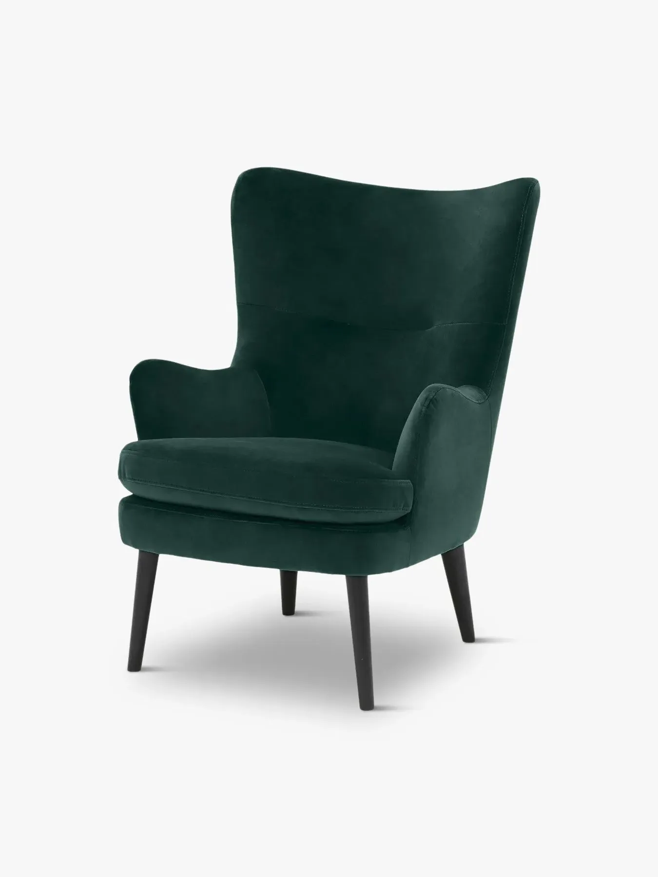 Accent Chair - Green, Velvet image