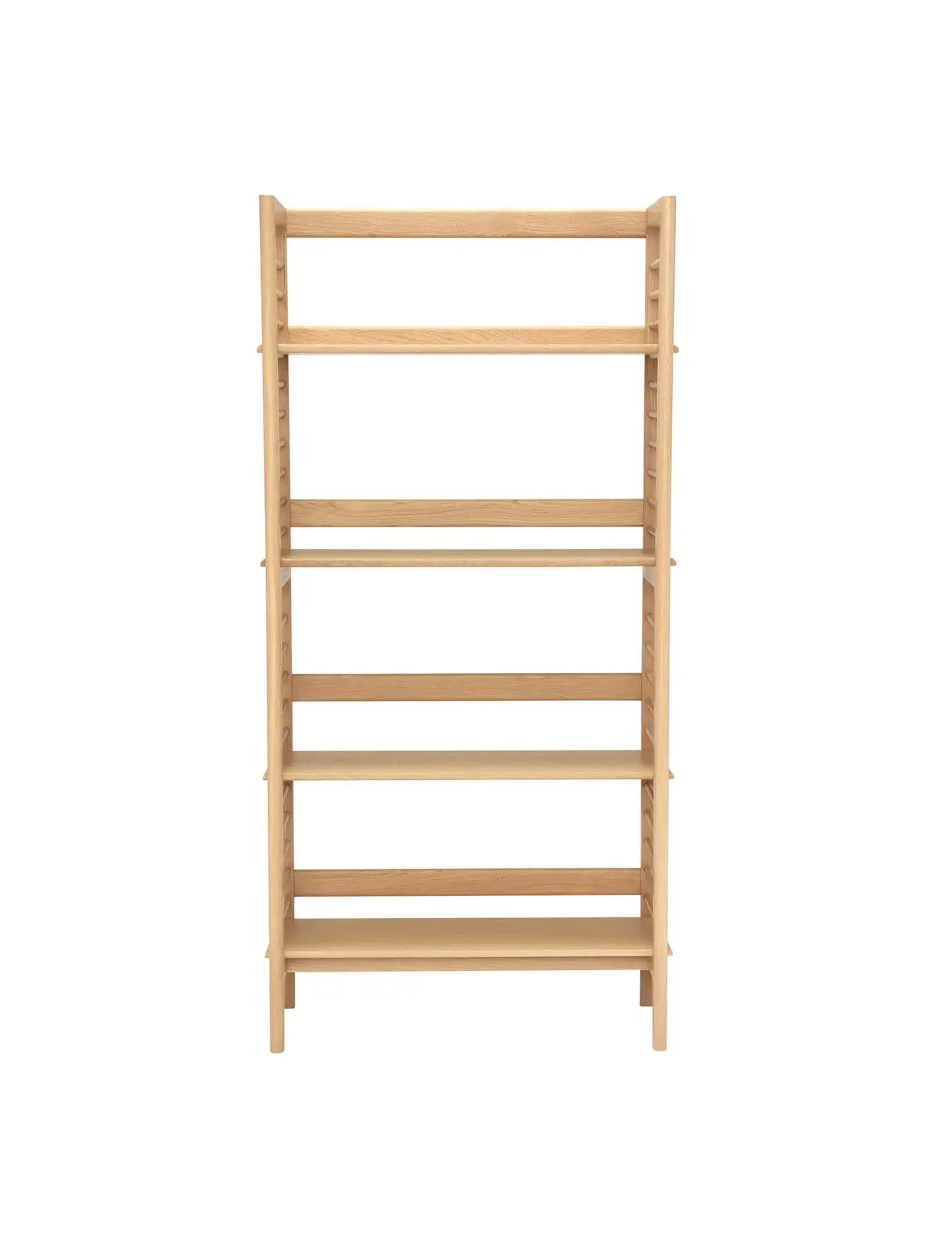 Compact Shelving Unit with Adjustable Shelves - Neutral