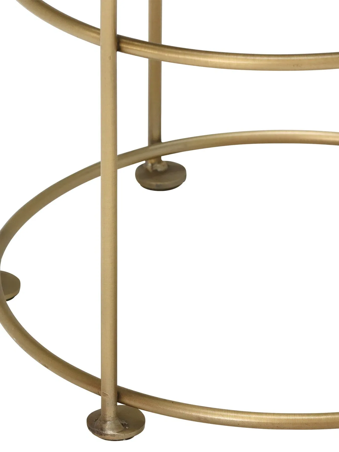 Counter Stool - Light Olive, Brass