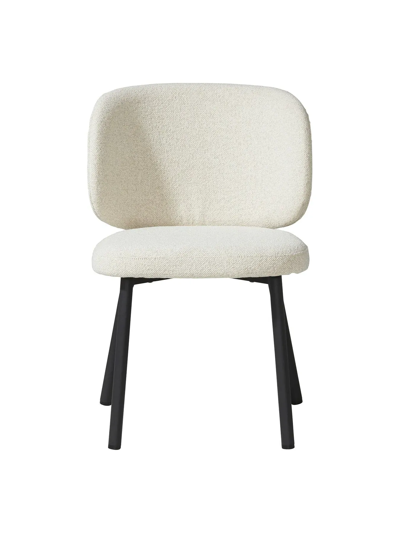 Dining Chair - Neutral, Boucle