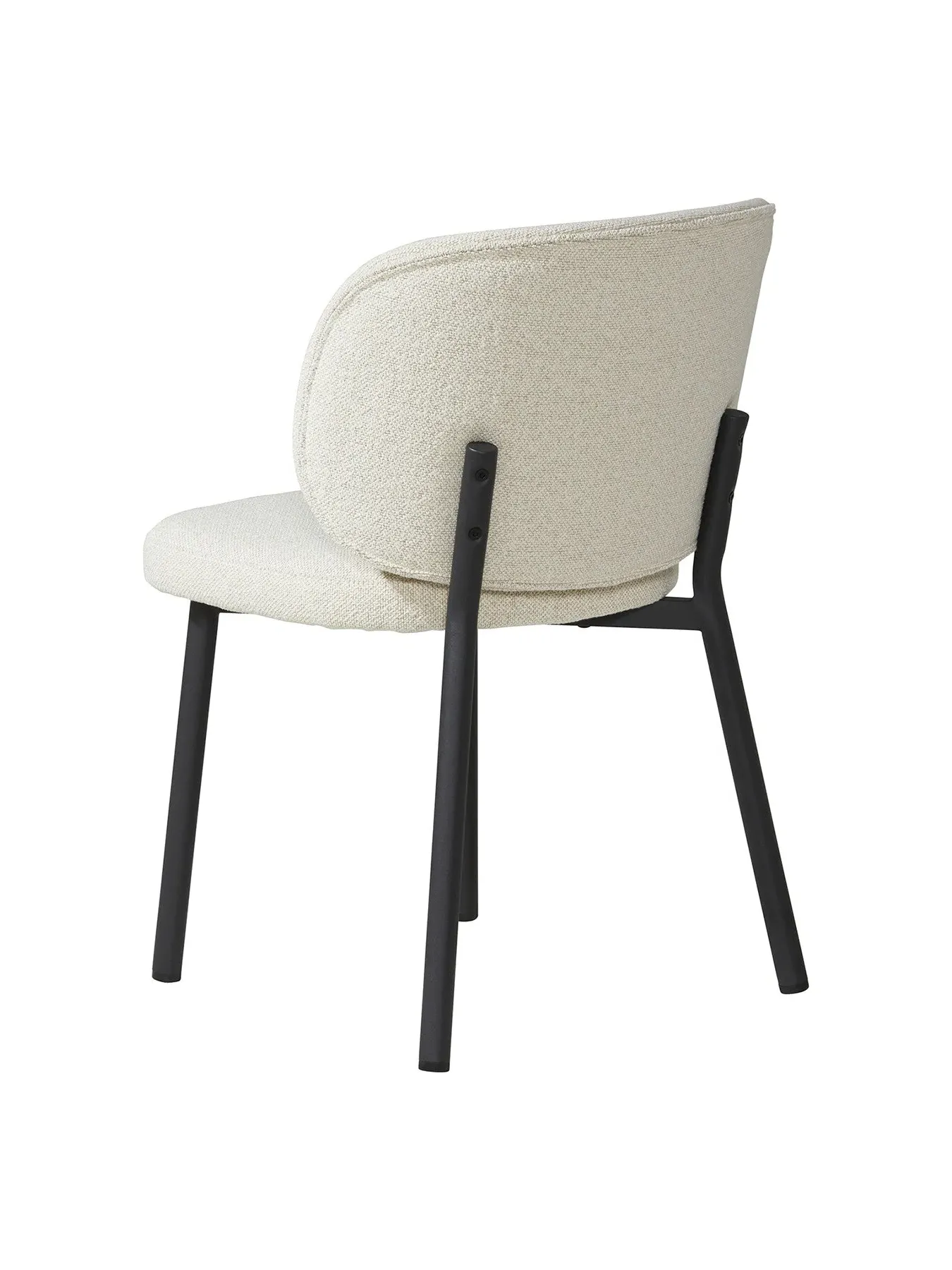 Dining Chair - Neutral, Boucle