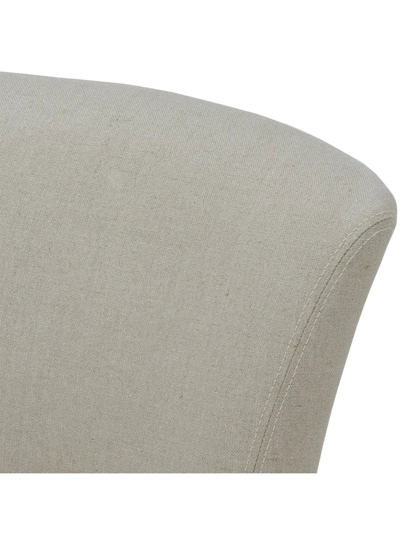 Dining Chair with Cushion - Neutral, Linen