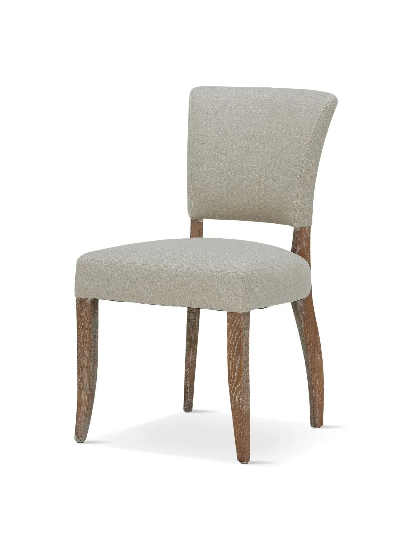 Dining Chair with Cushion - Neutral, Linen image