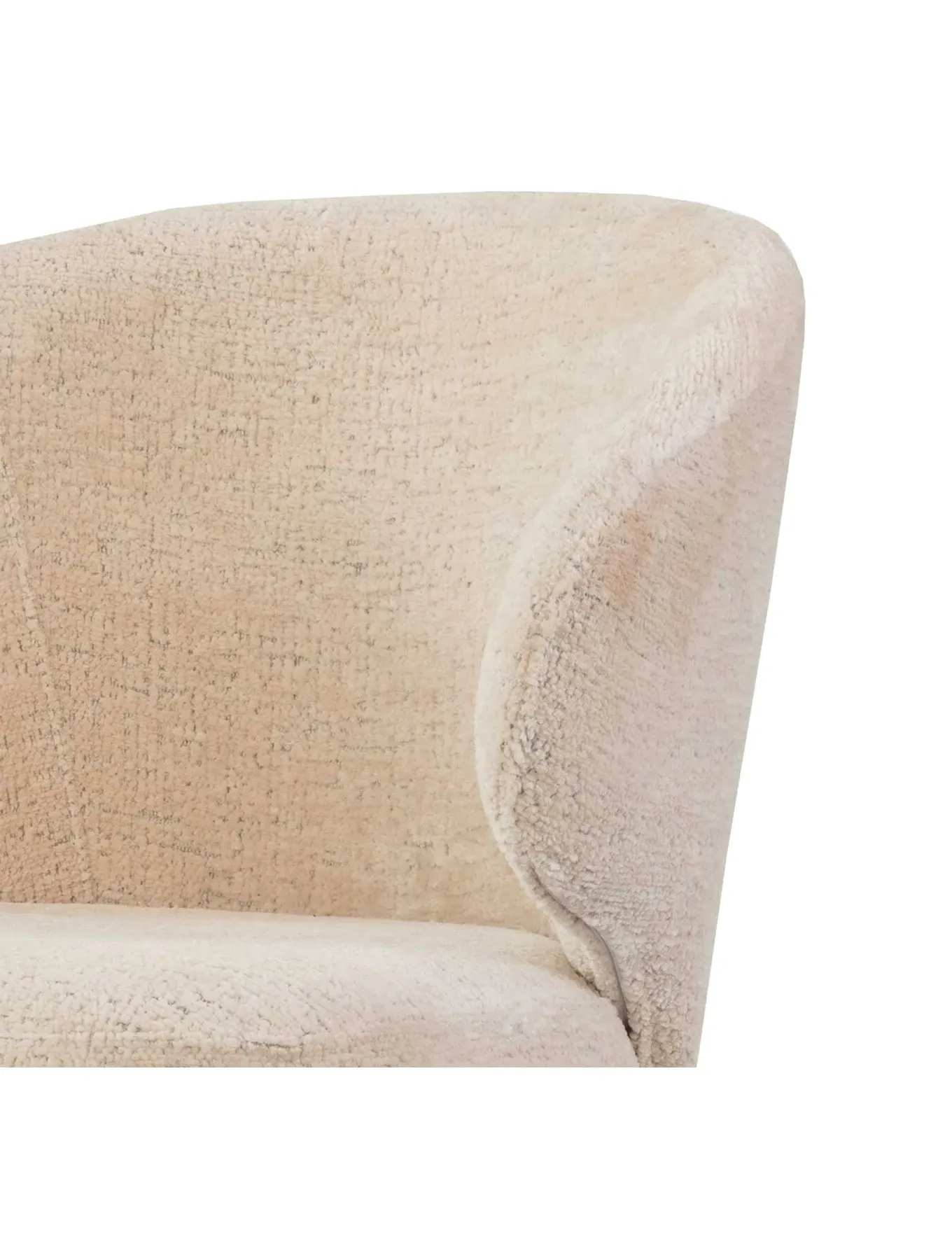 Dining Chair with Foam Cushion - Neutral, Fabric