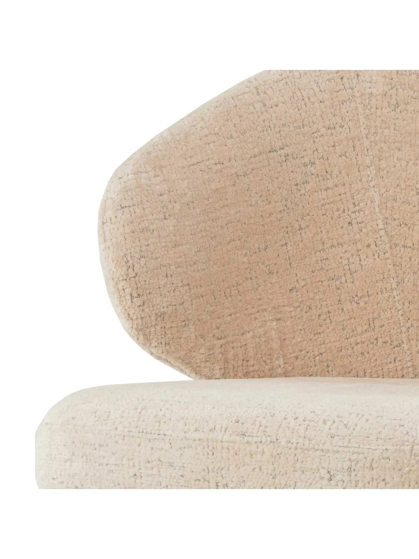 Dining Chair with Foam Cushion - Neutral, Fabric