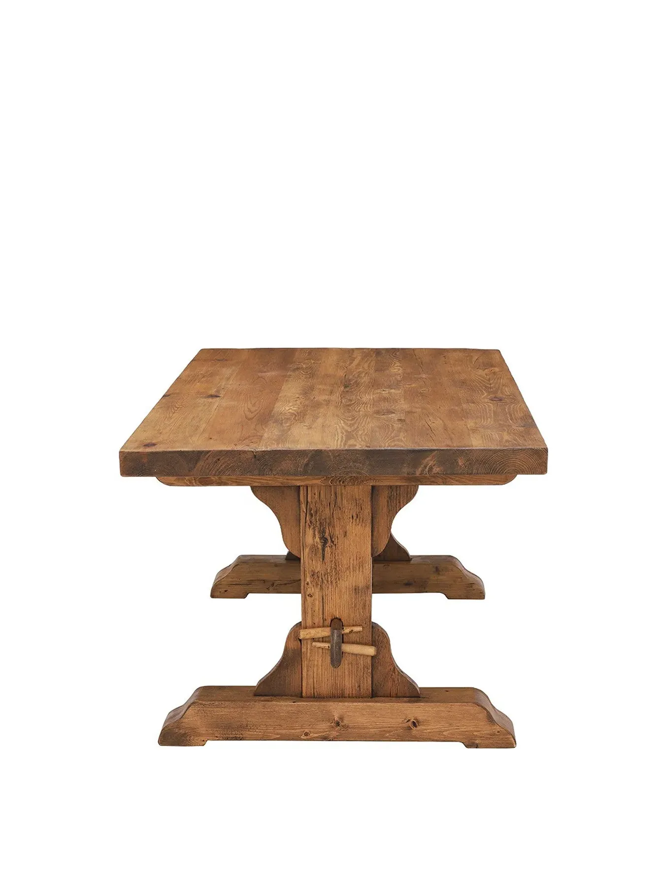 Dining Table - Brown, Reclaimed Wood