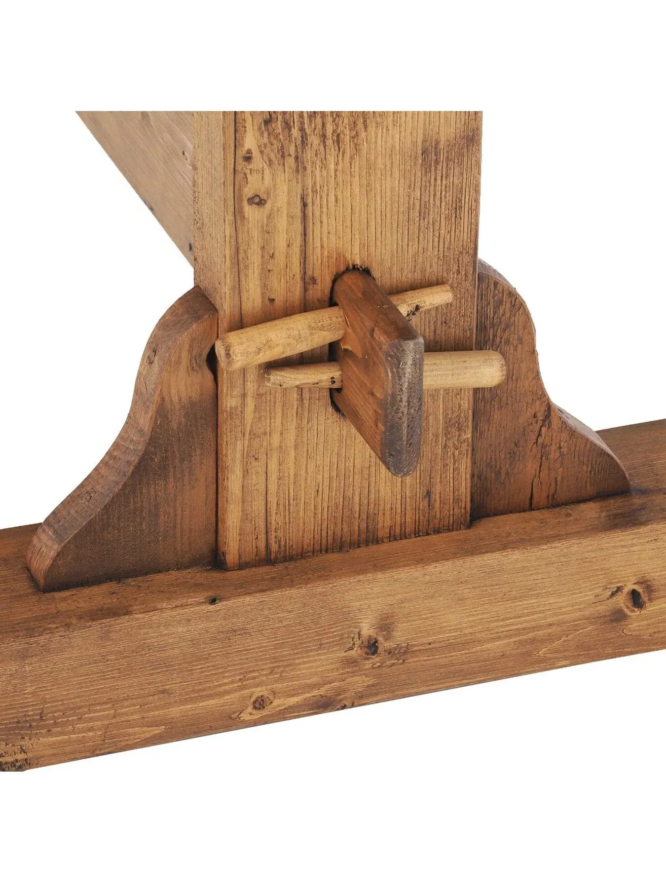 Dining Table Seats 4-6 - Brown, Reclaimed Wood