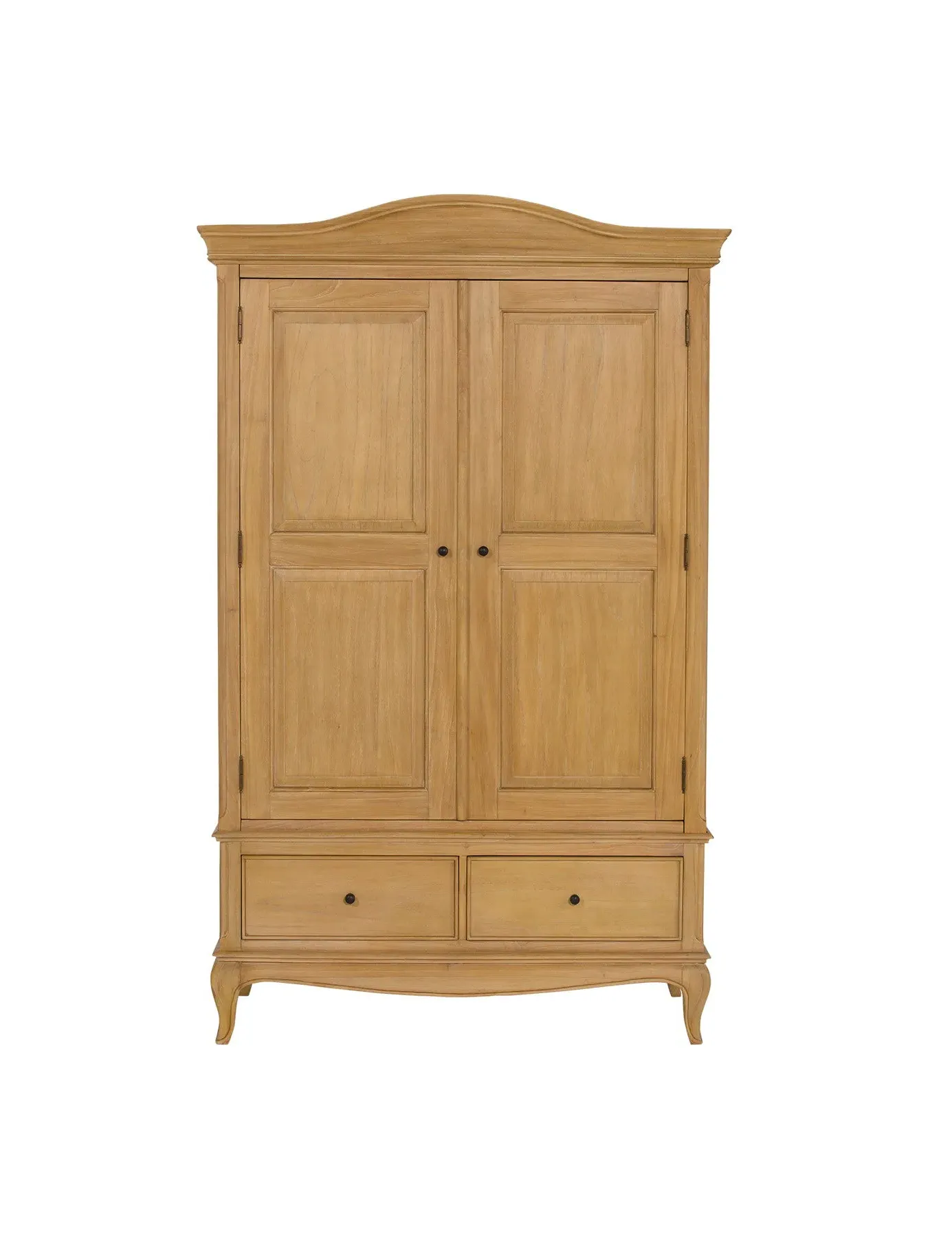 Double Wardrobe French Style - Neutral, Wood