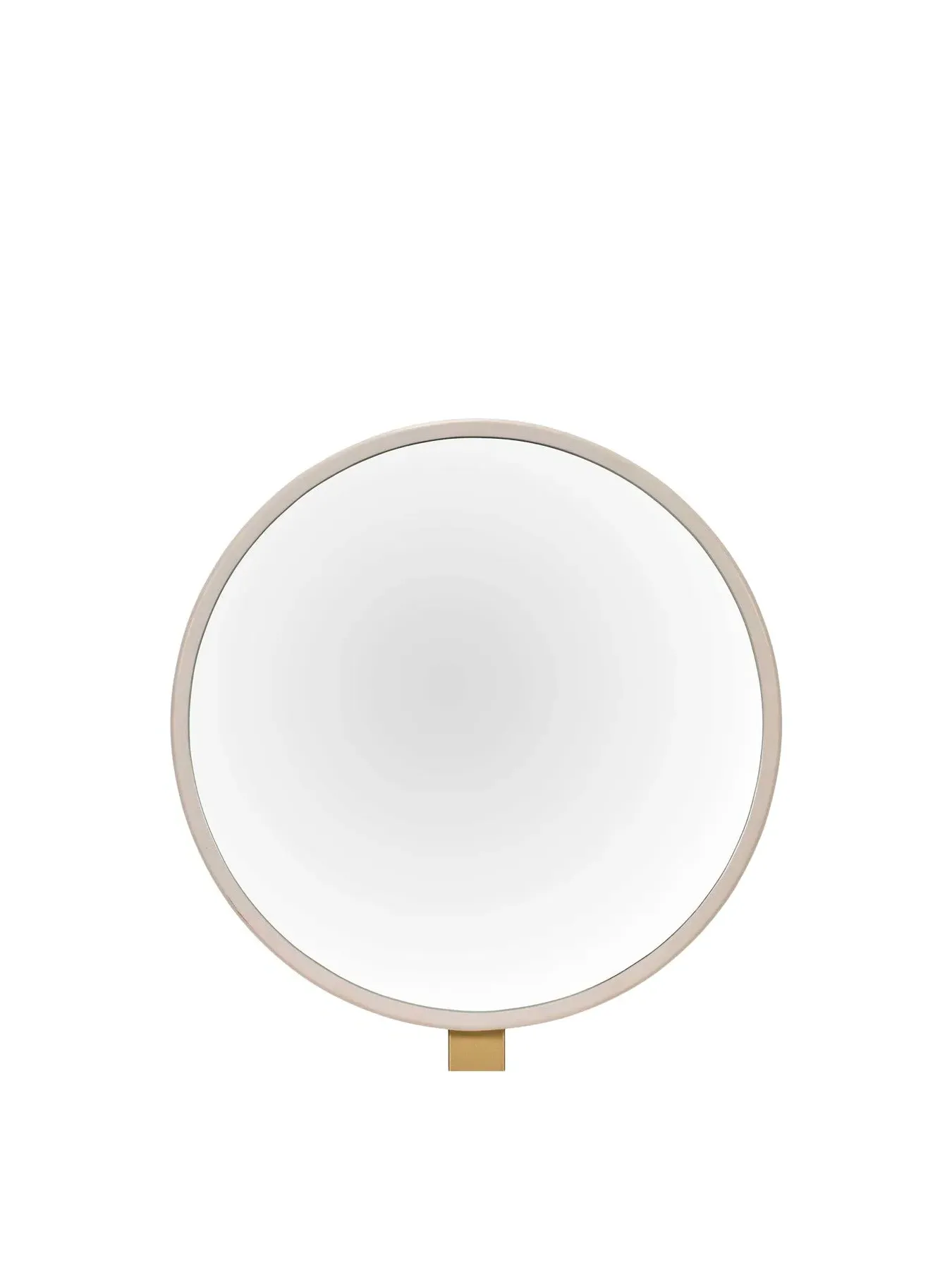 Dressing Table Mirror - White, Mahogany