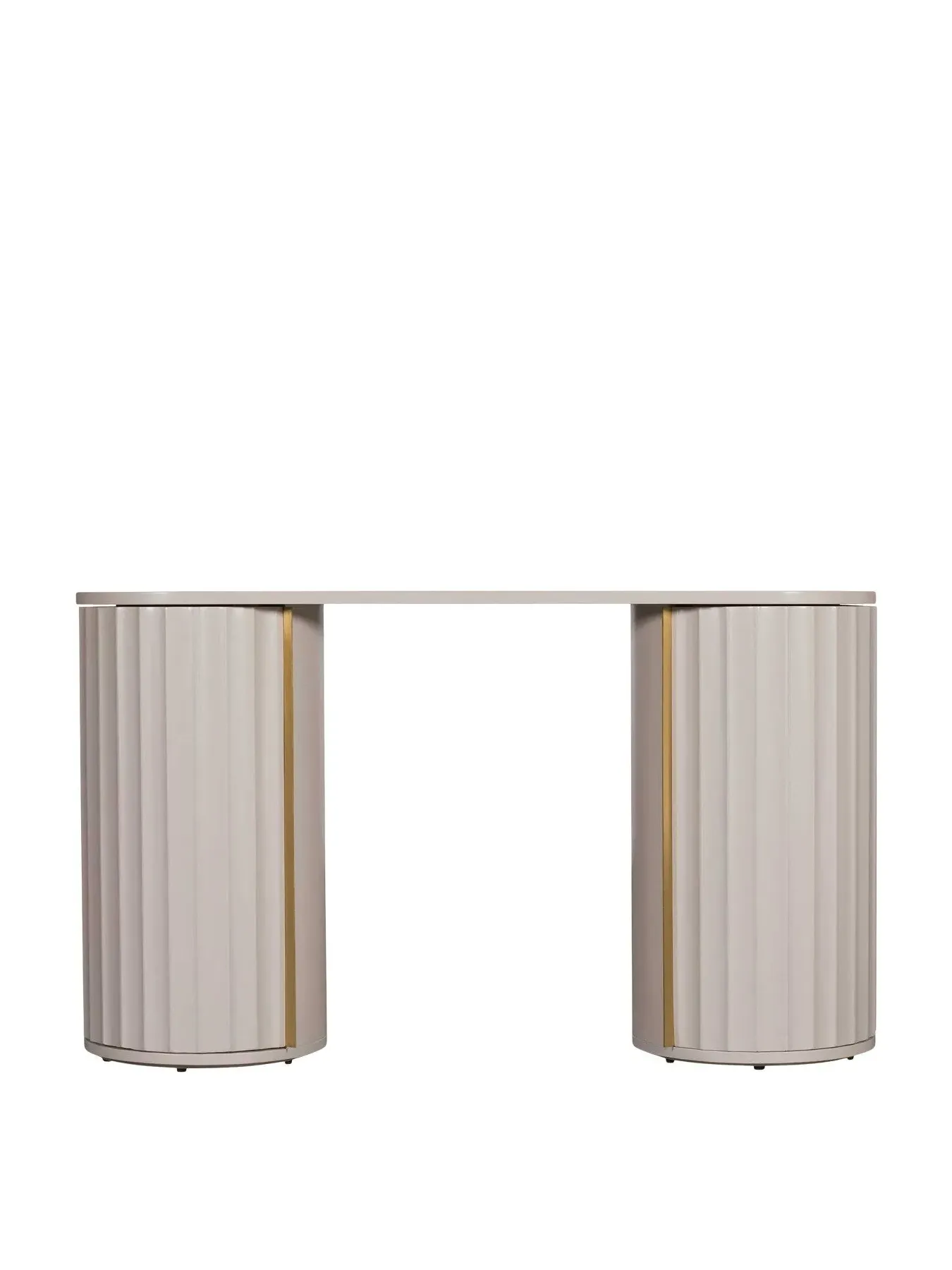 Dressing Table with Storage - White, Mahogany