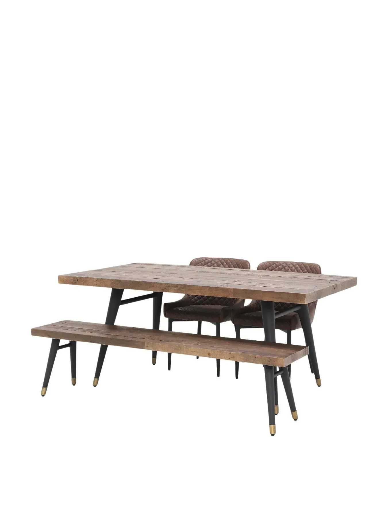 Extending Dining Table - Reclaimed Wood