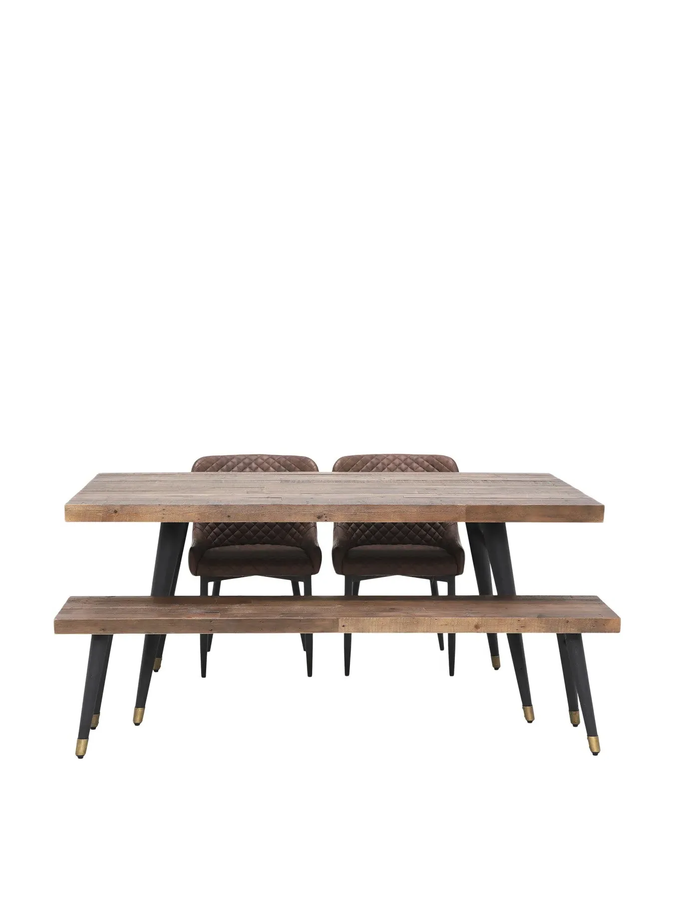 Extending Dining Table - Reclaimed Wood