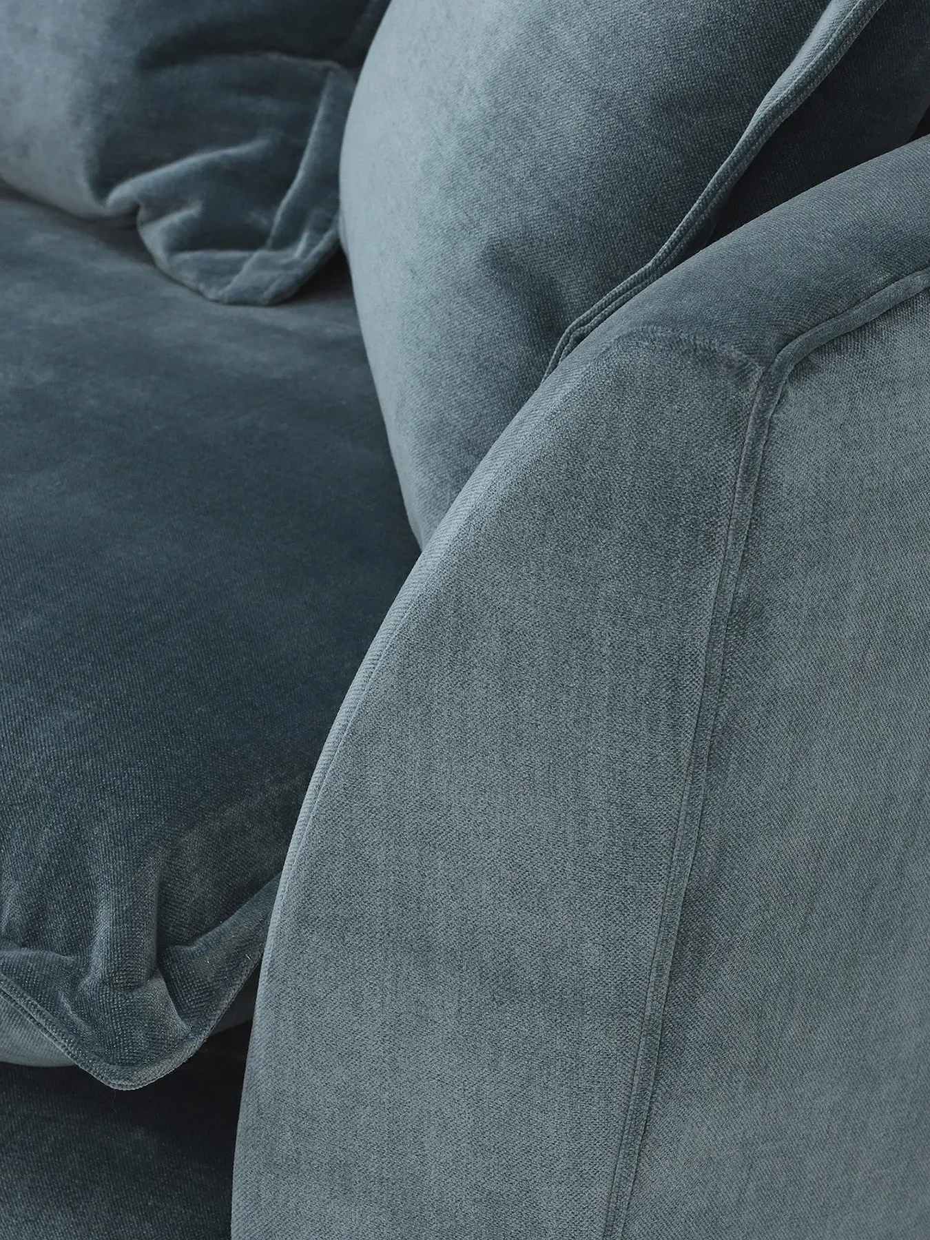 Extra Large Split Sofa - Dusk, Fabric