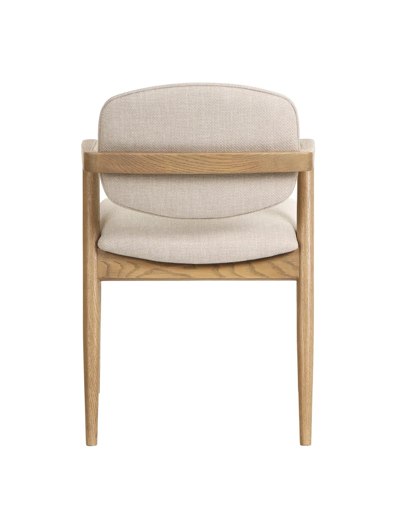 Fleming Dining Chair - Neutral, Fabric