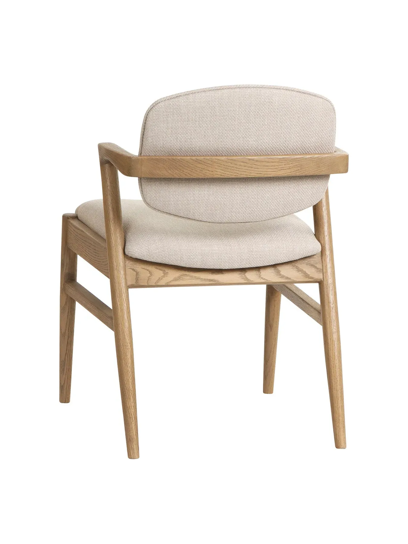 Fleming Dining Chair - Neutral, Fabric