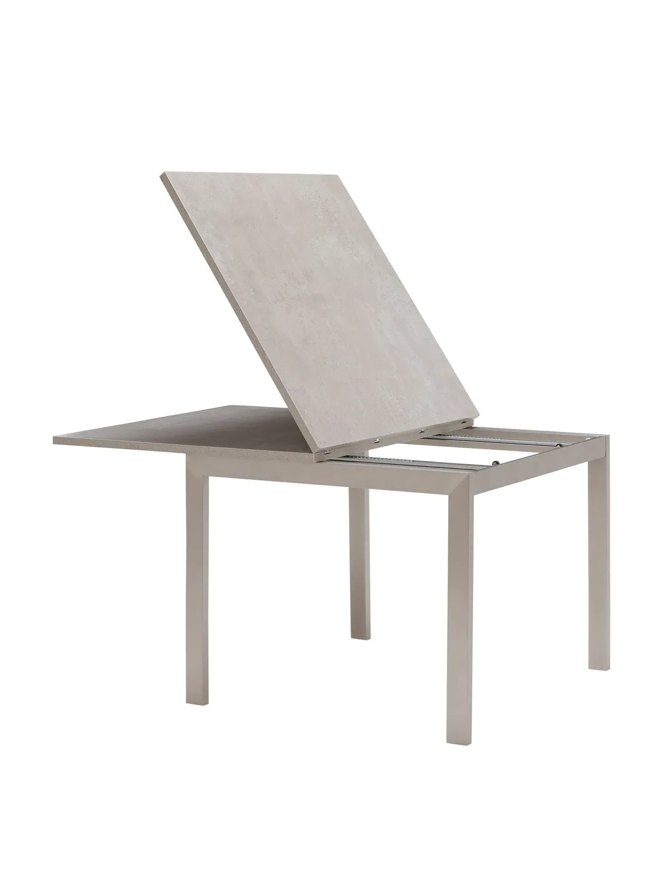 Flip Top Dining Table - Concrete