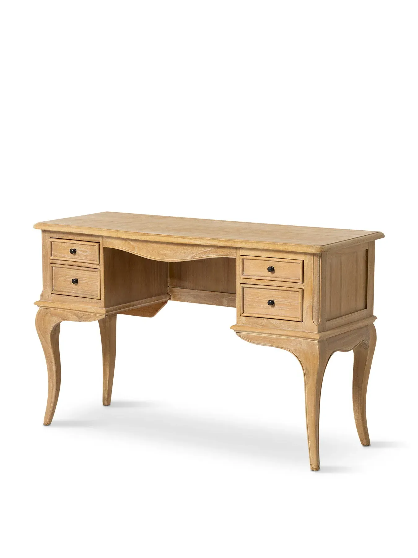 French Style Dressing Table - Neutral, Light Wood image
