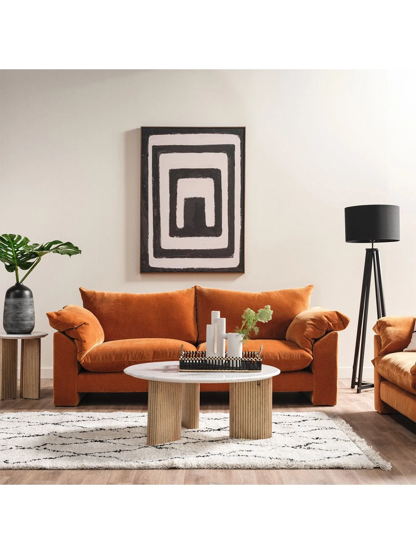 Fuji Coffee Table - Brown