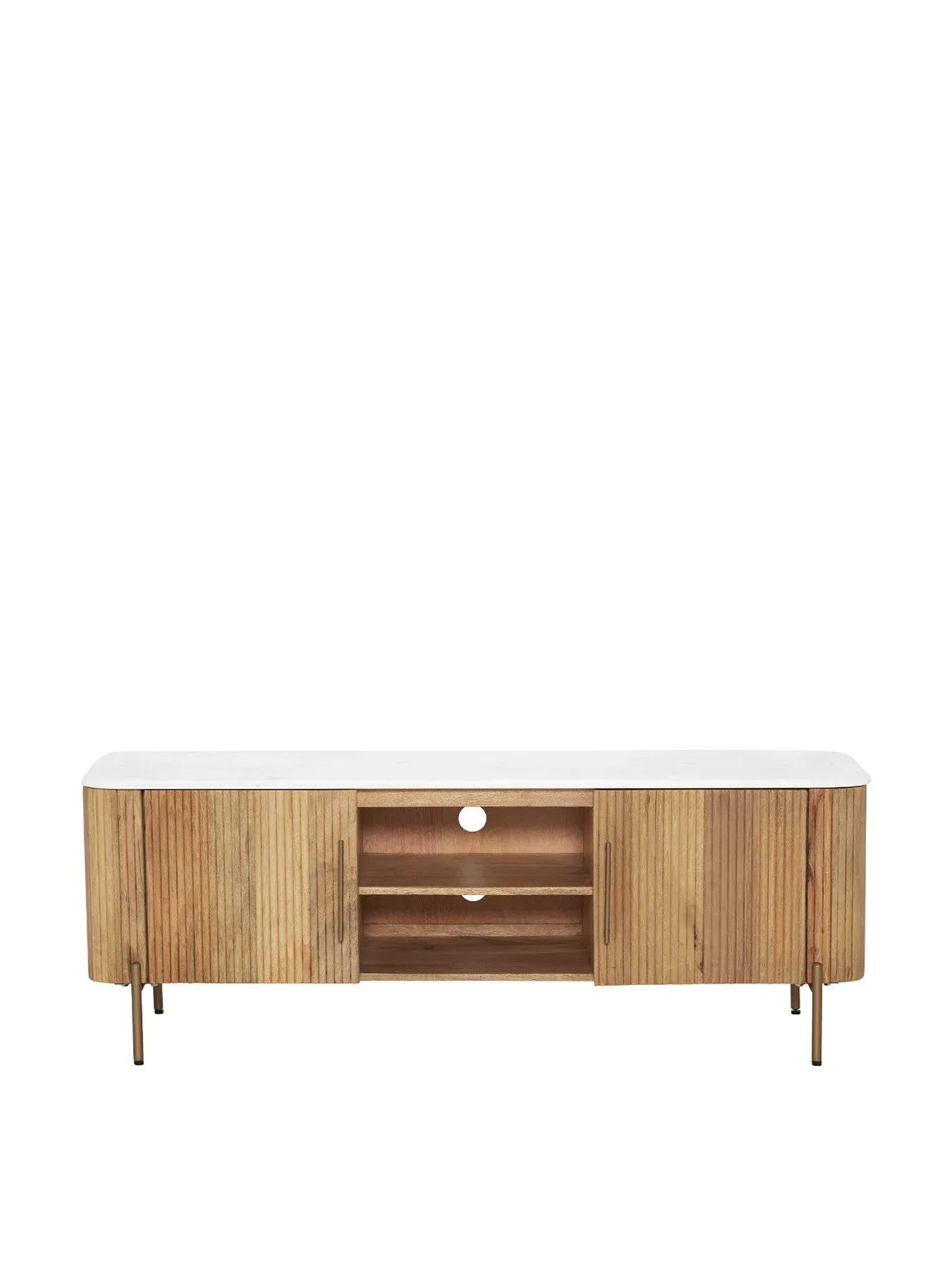 Fuji TV Unit - Brown