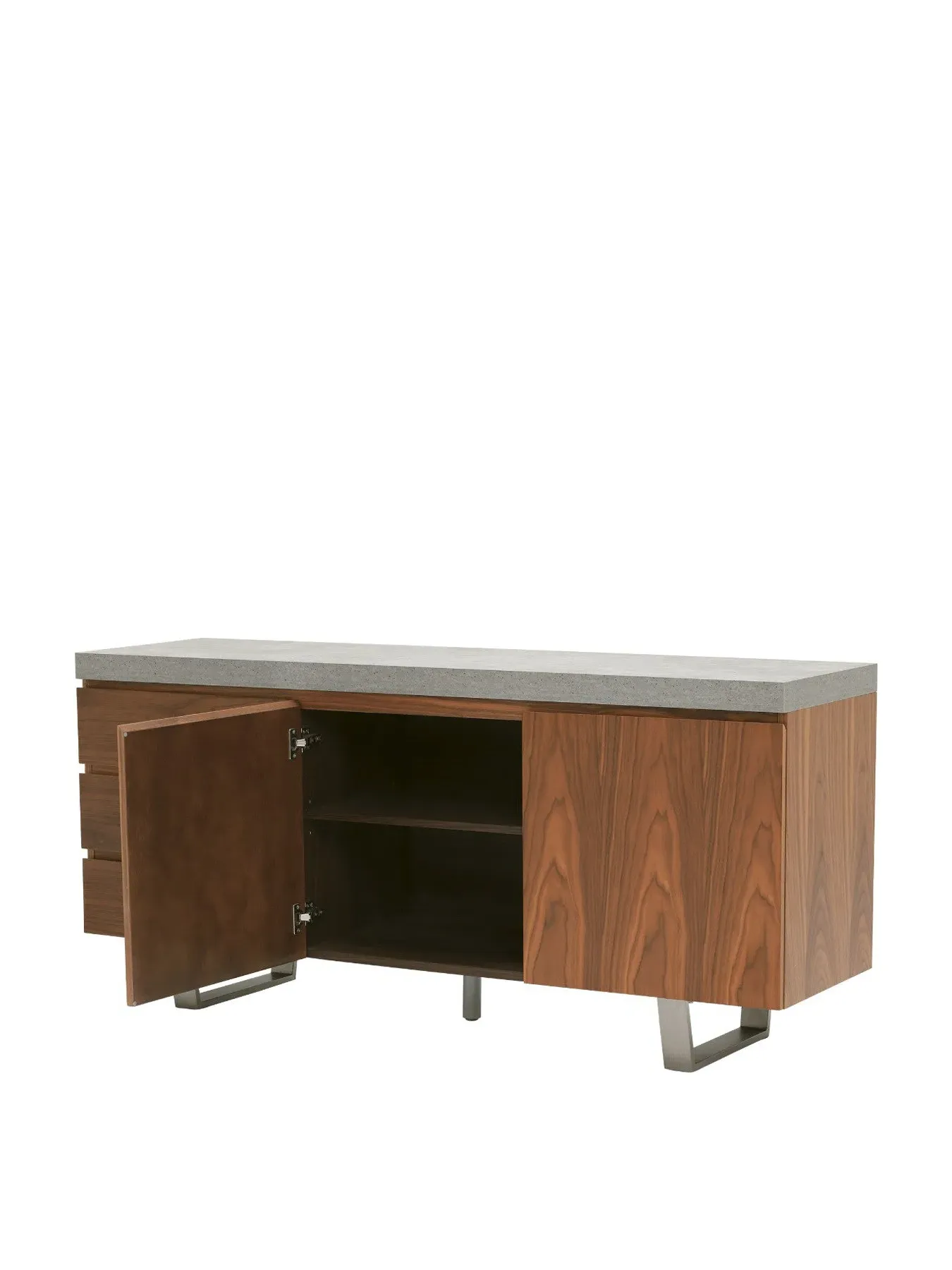Halmstad Sideboard with Storage - Grey