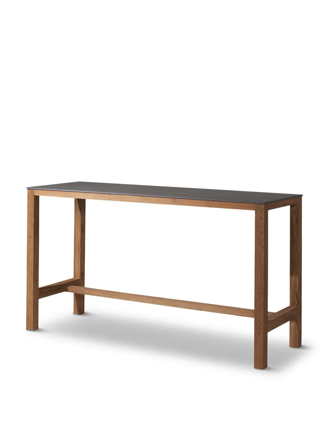 High Bar Table - Neutral, Reclaimed Teak Wood image