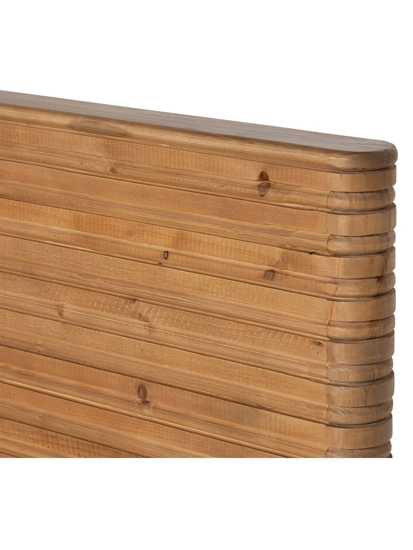 King Size Bed Frame - Brown, Reclaimed Wood