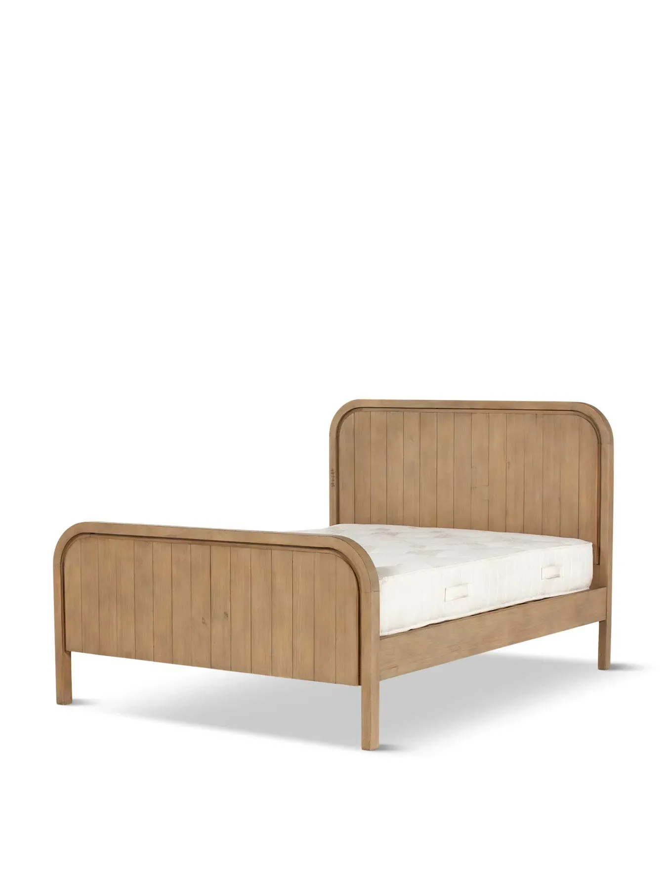 King Size Bed Frame - Brown, Reclaimed Wood image