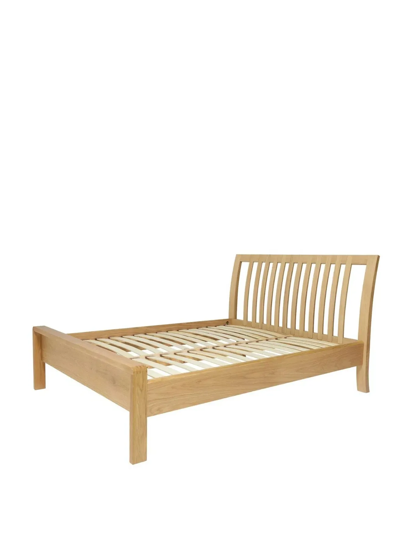King Size Bed Frame - Neutral, Wood