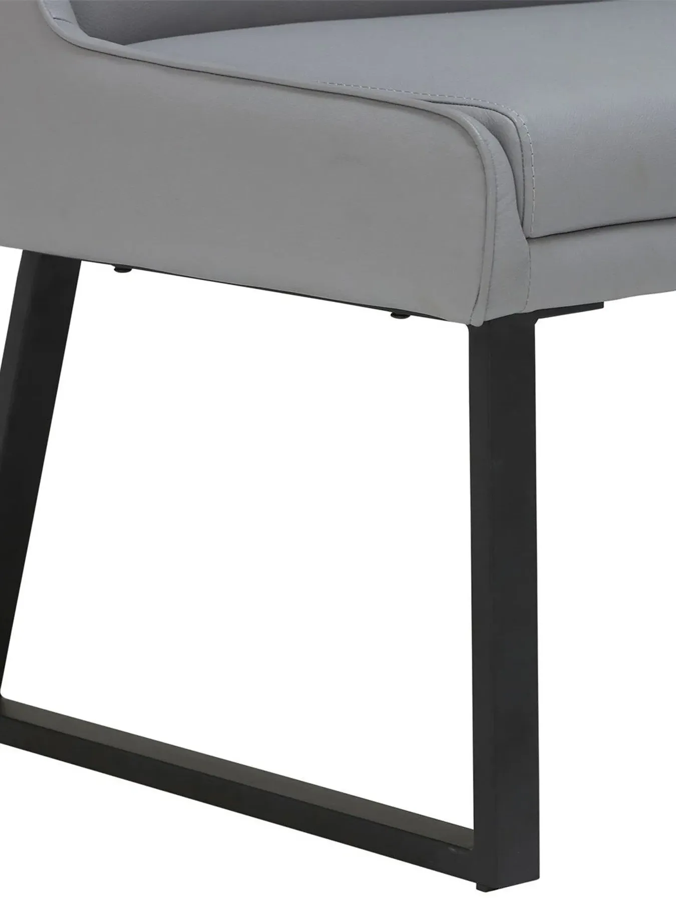 L-Shaped Corner Bench - Grey
