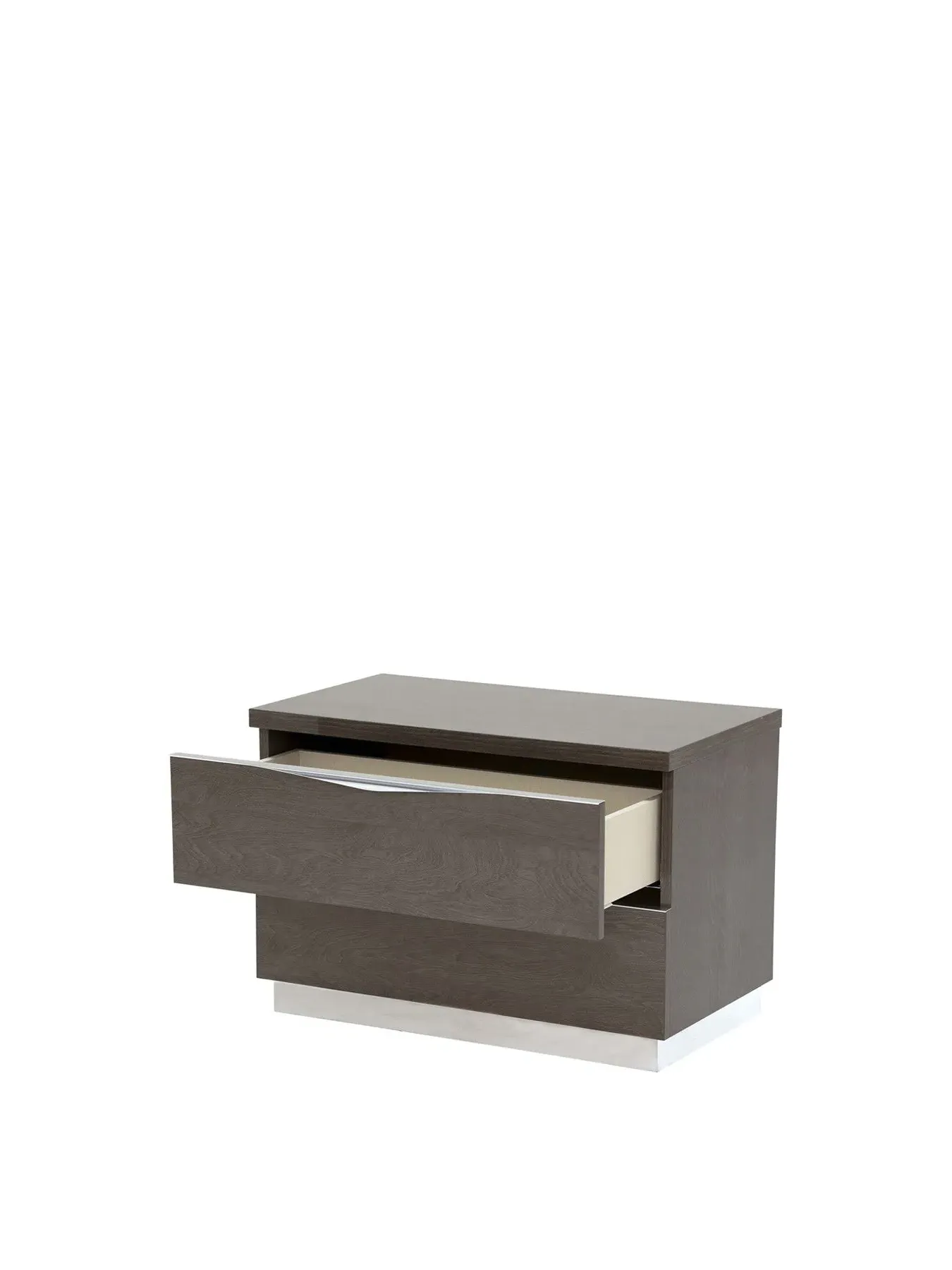 Large Bedside Table - Grey