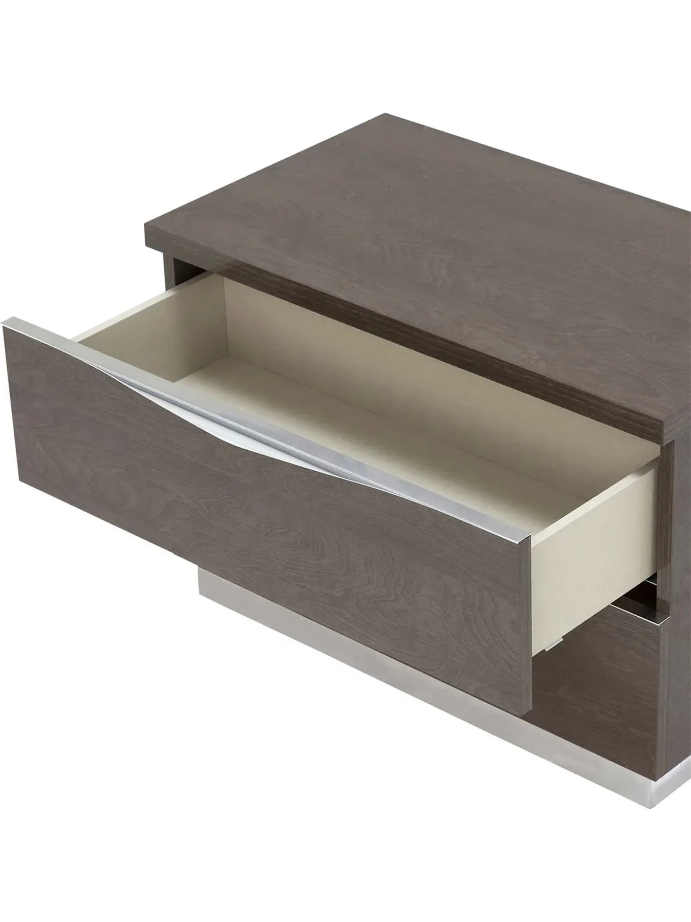 Large Bedside Table - Grey