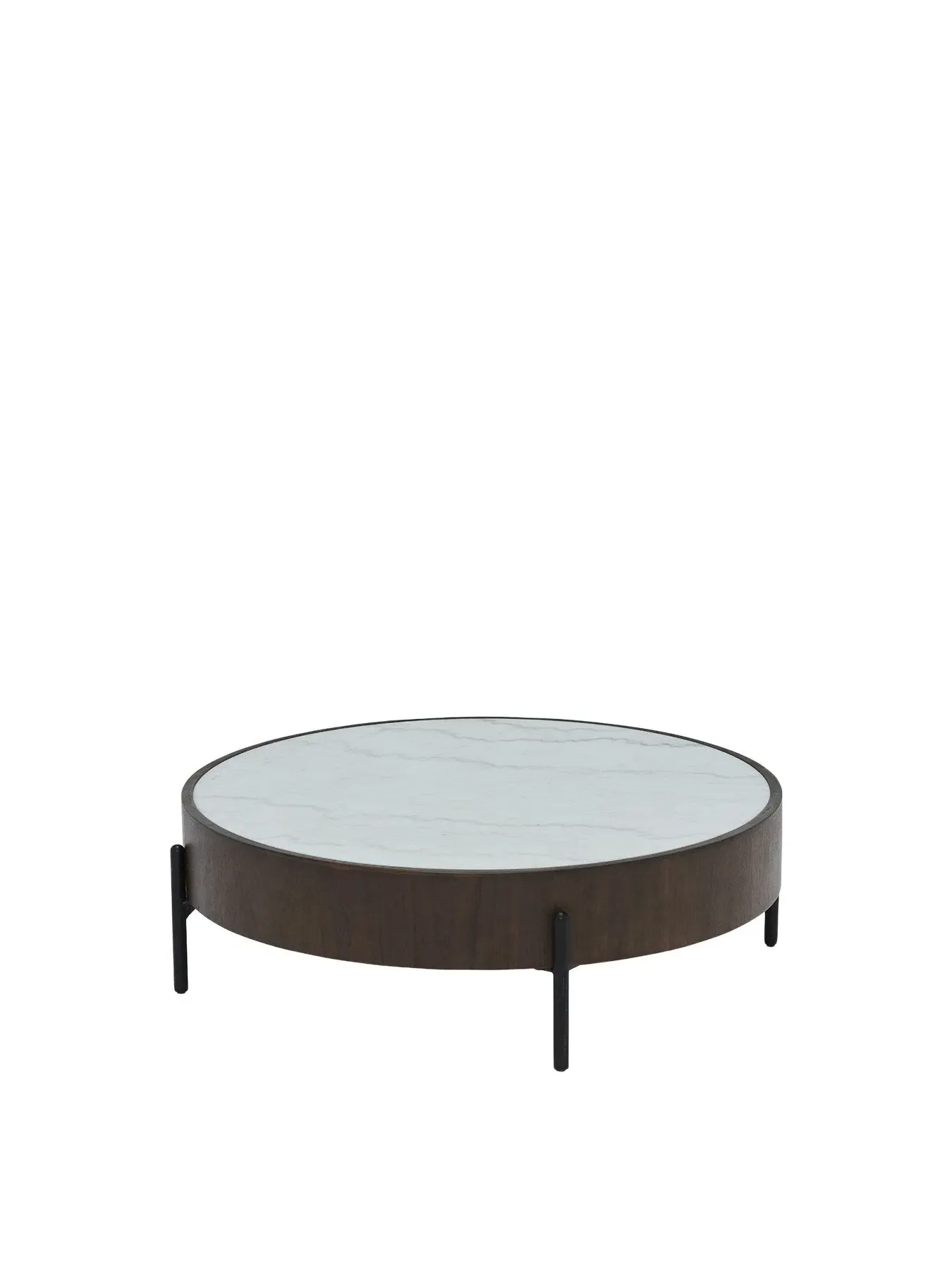 Large Coffee Table - White, Marble