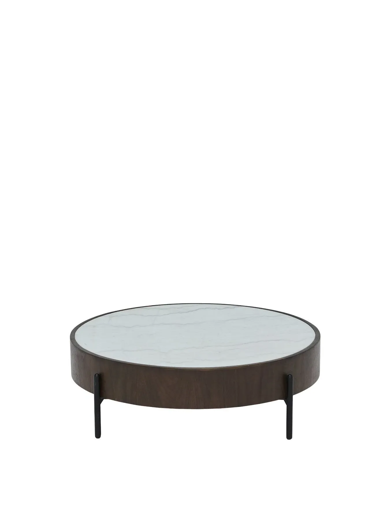 Large Coffee Table - White, Marble