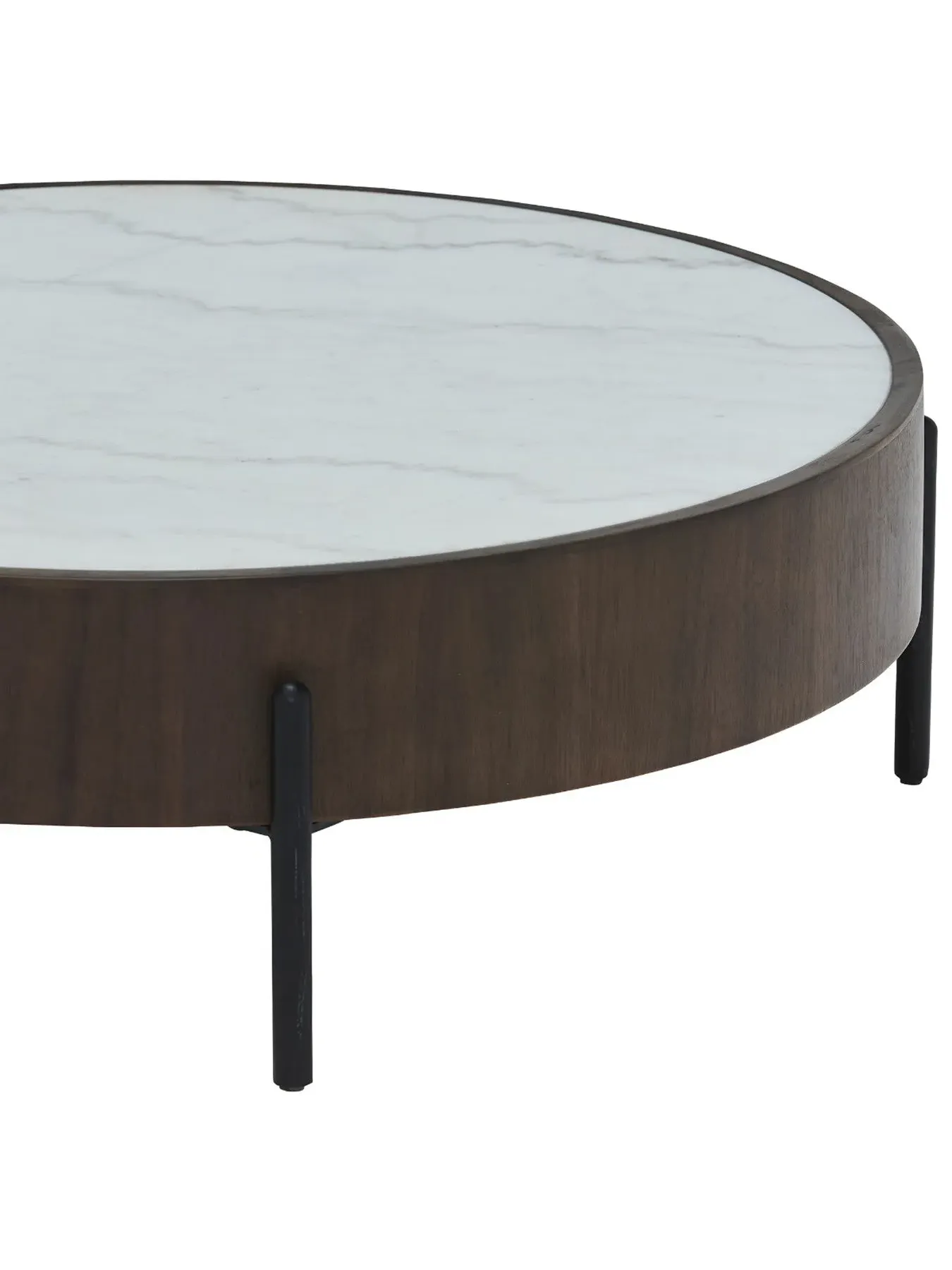 Large Coffee Table - White, Marble