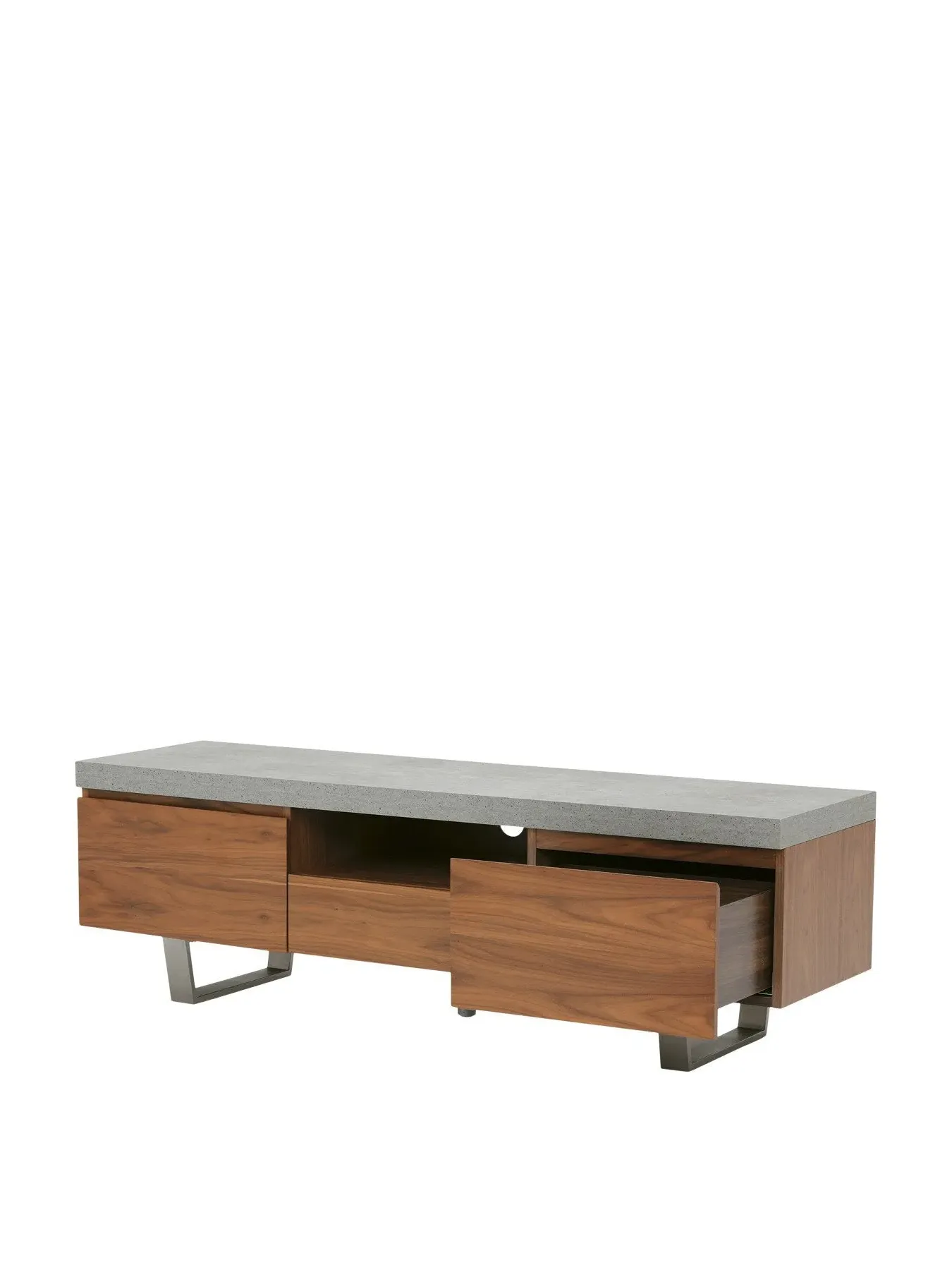 Large TV Stand - Concrete
