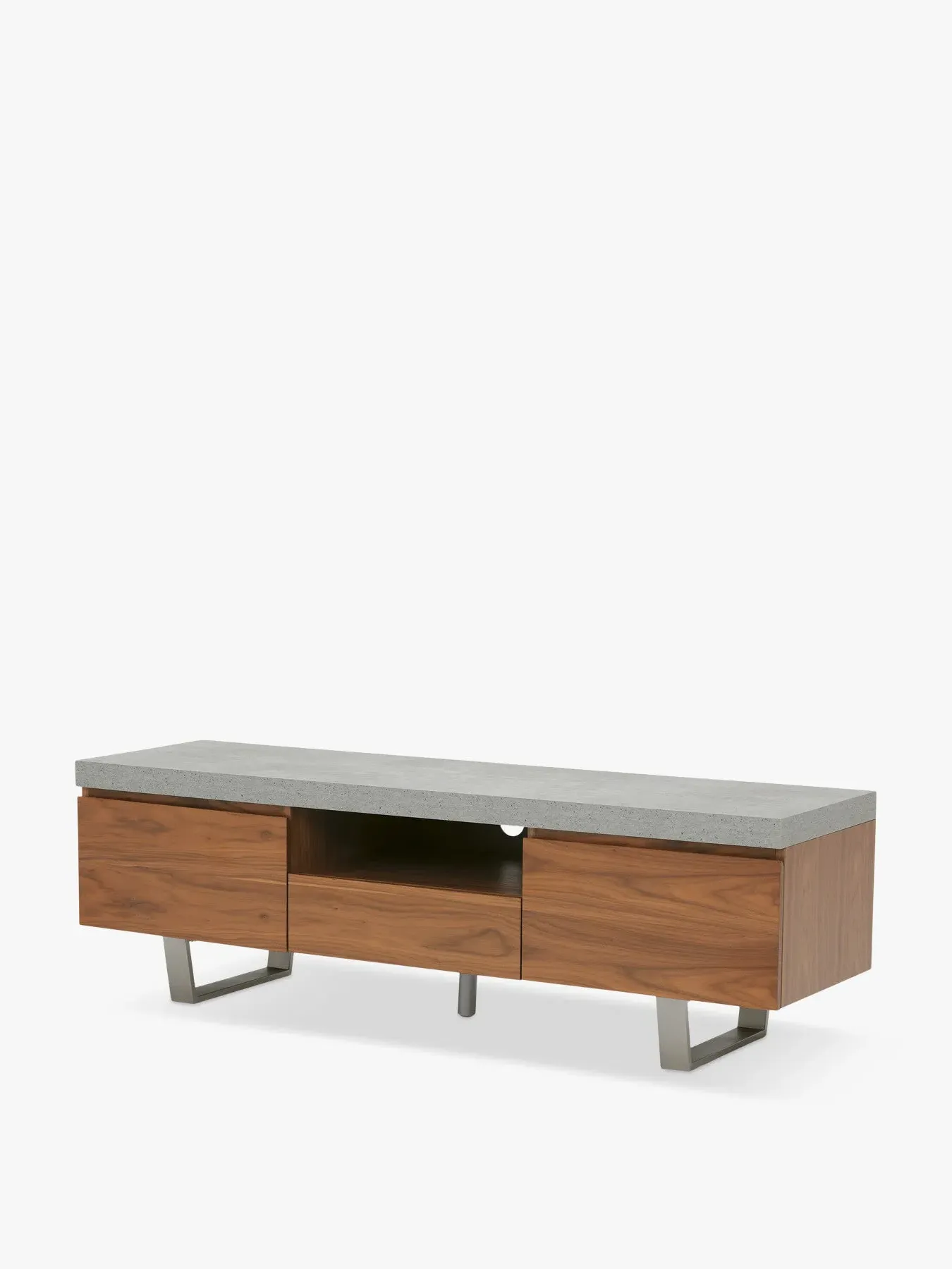 Large TV Stand - Concrete image