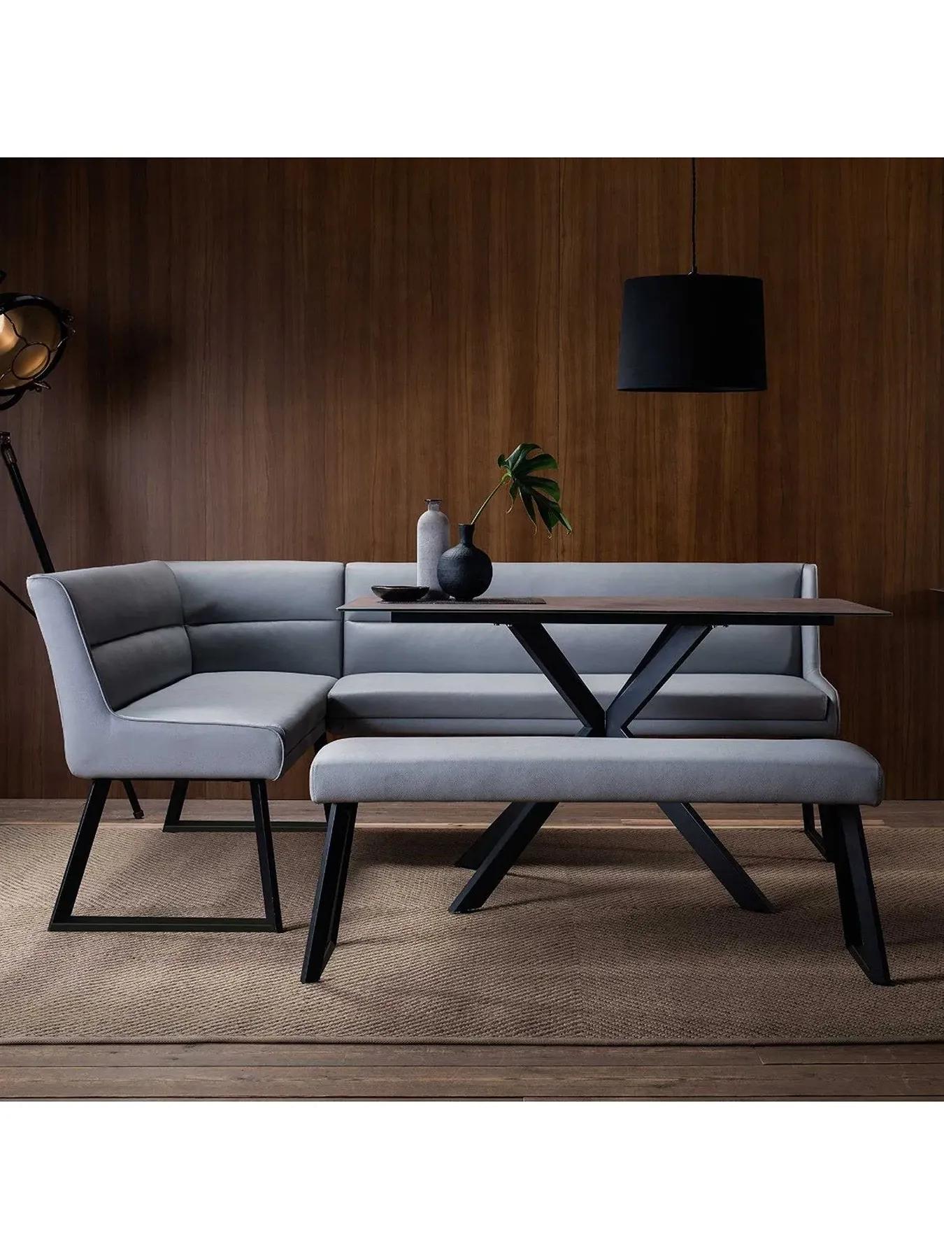 Low Bench - Grey