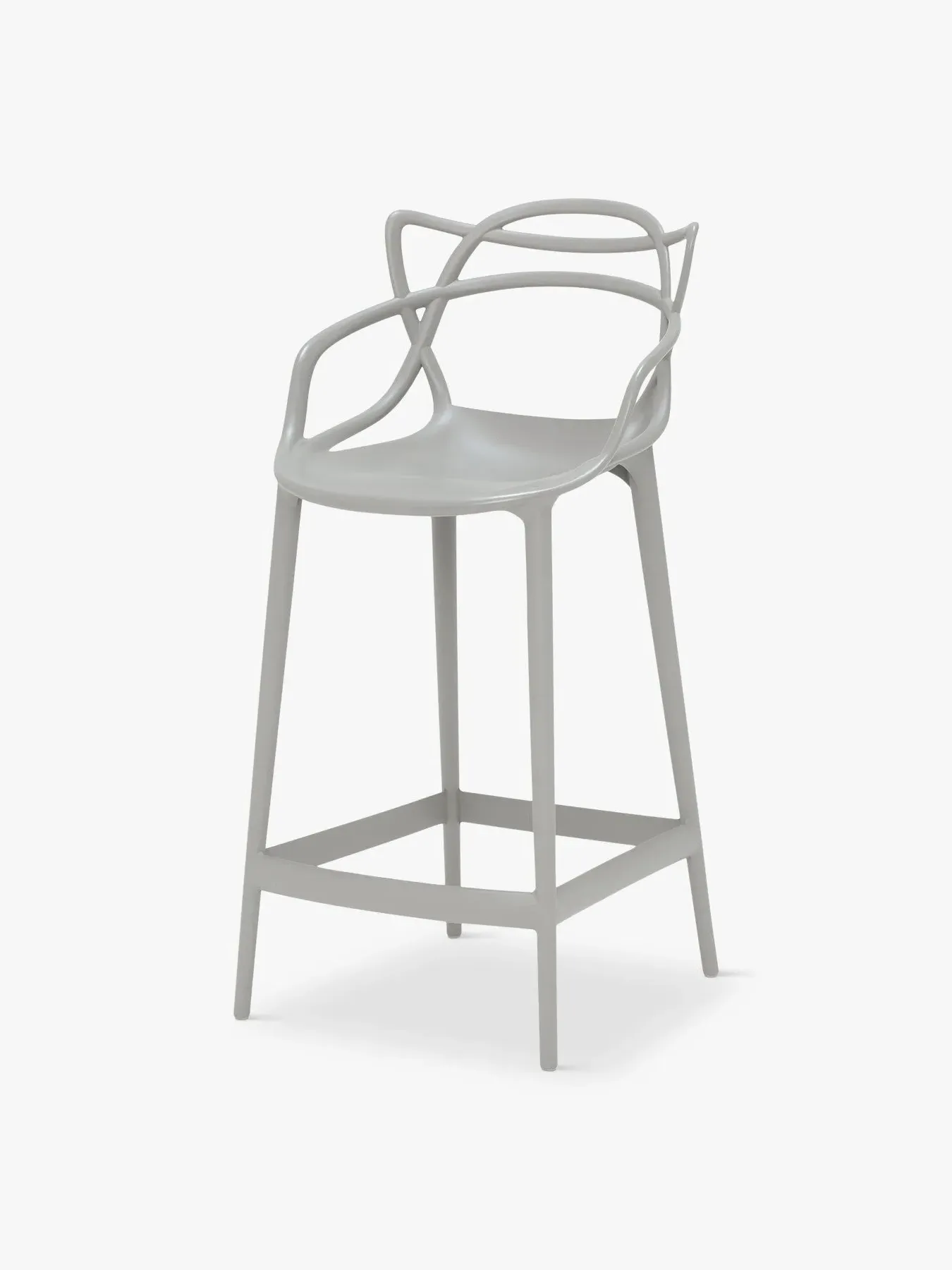 Masters Counter Stool Stackable - Grey image