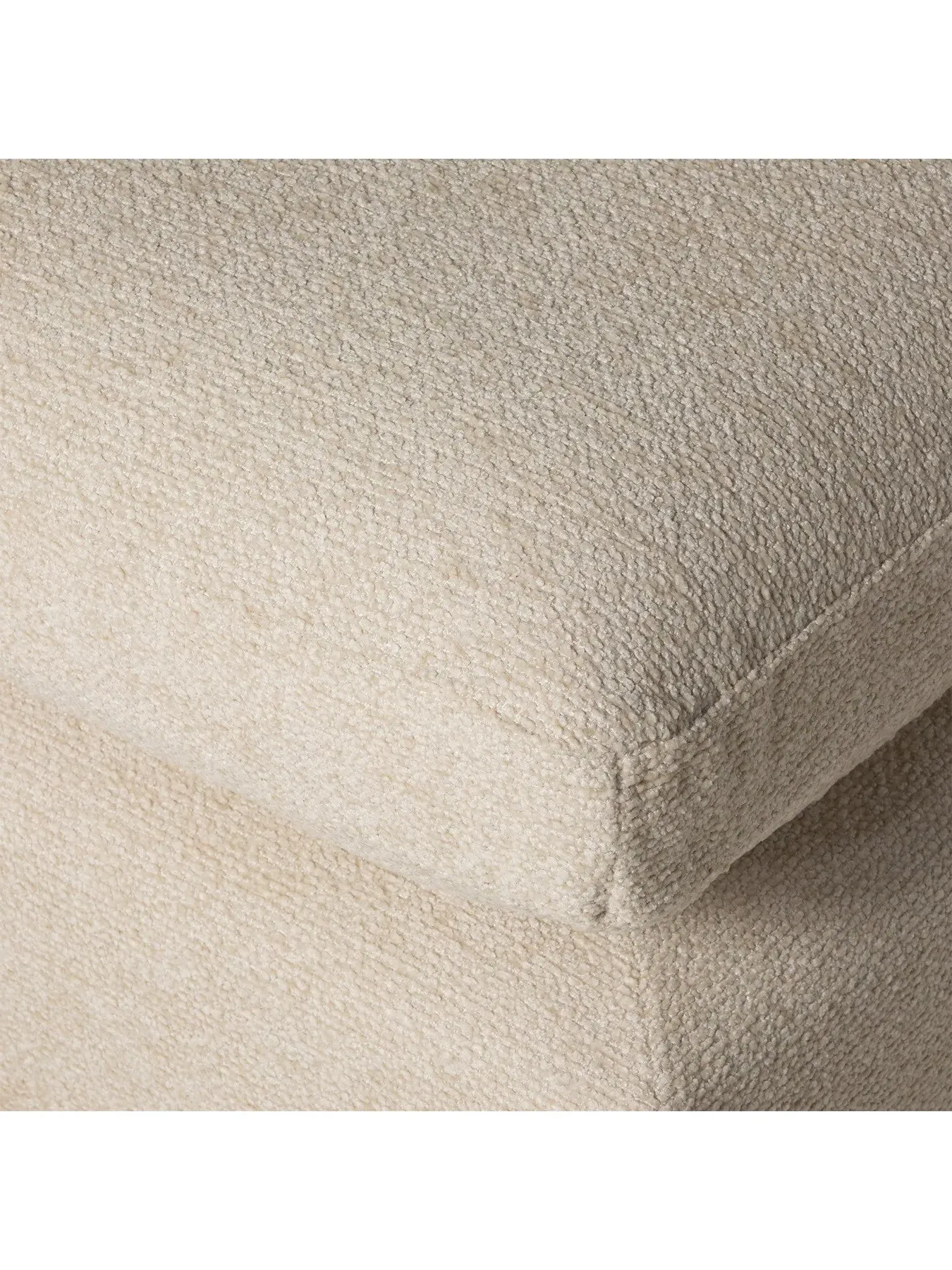 Modular Armless Chair - Neutral, Fabric