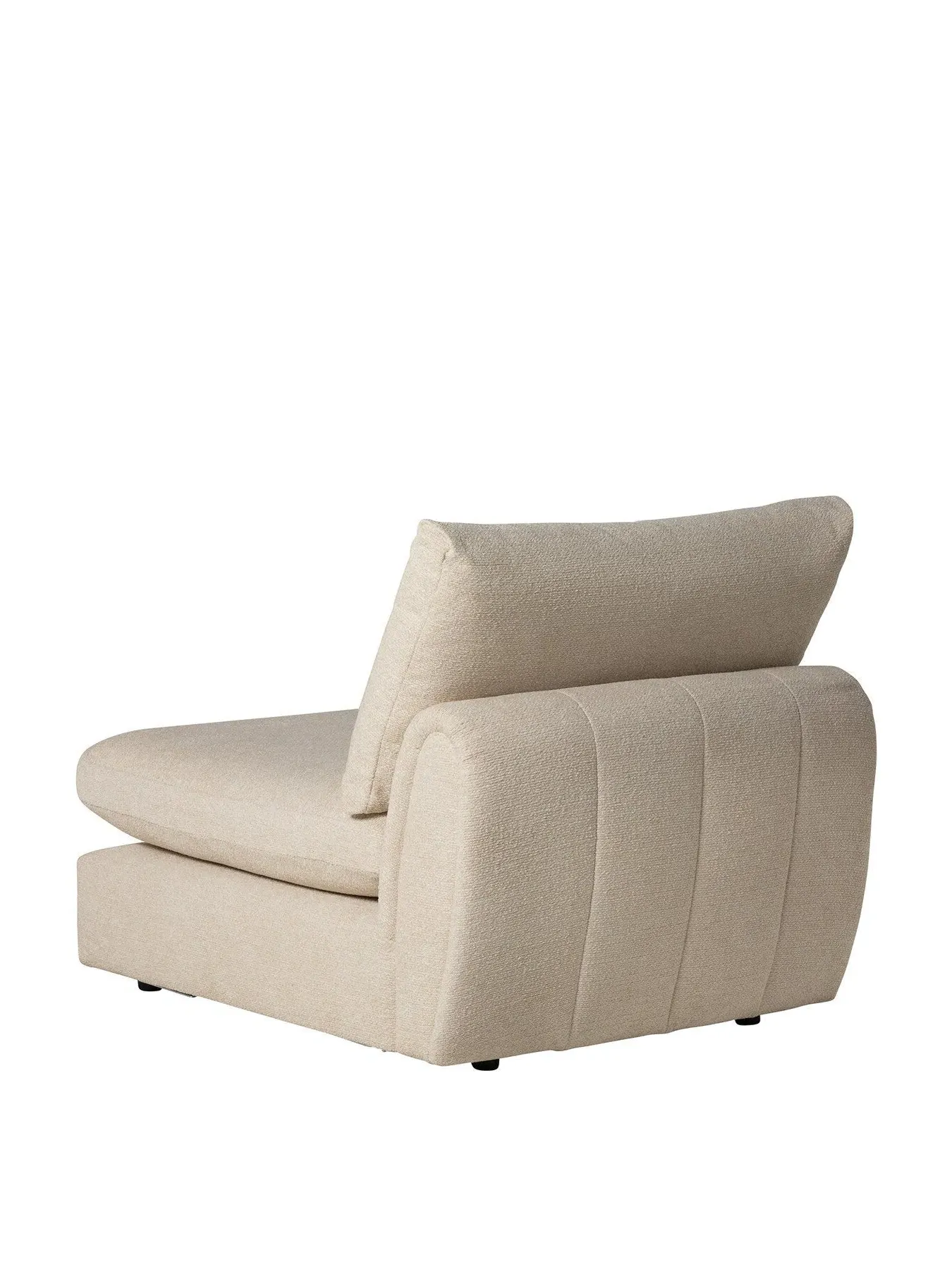 Modular Armless Chair - Neutral, Fabric