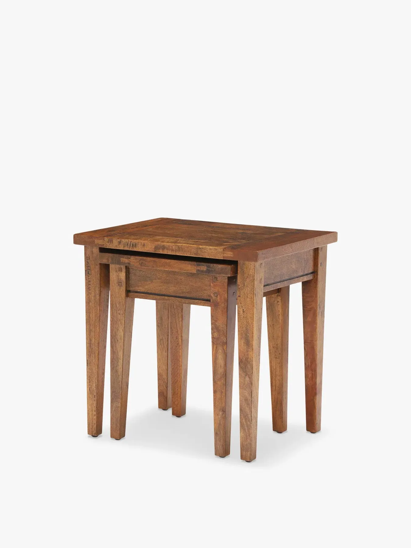 Nest of Tables Set - Natural, Mango Wood image