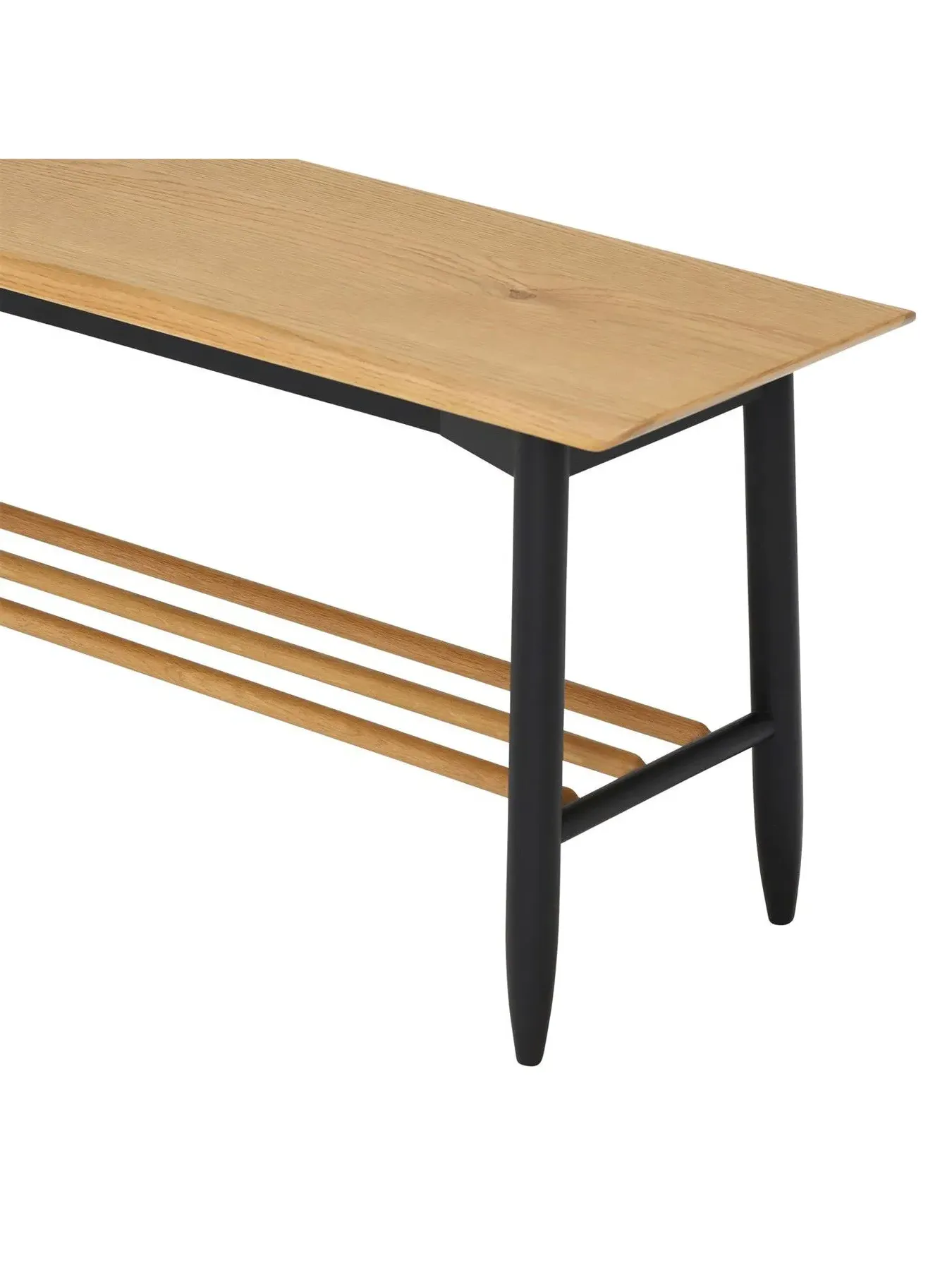 Oak Bench - Neutral, Solid Wood