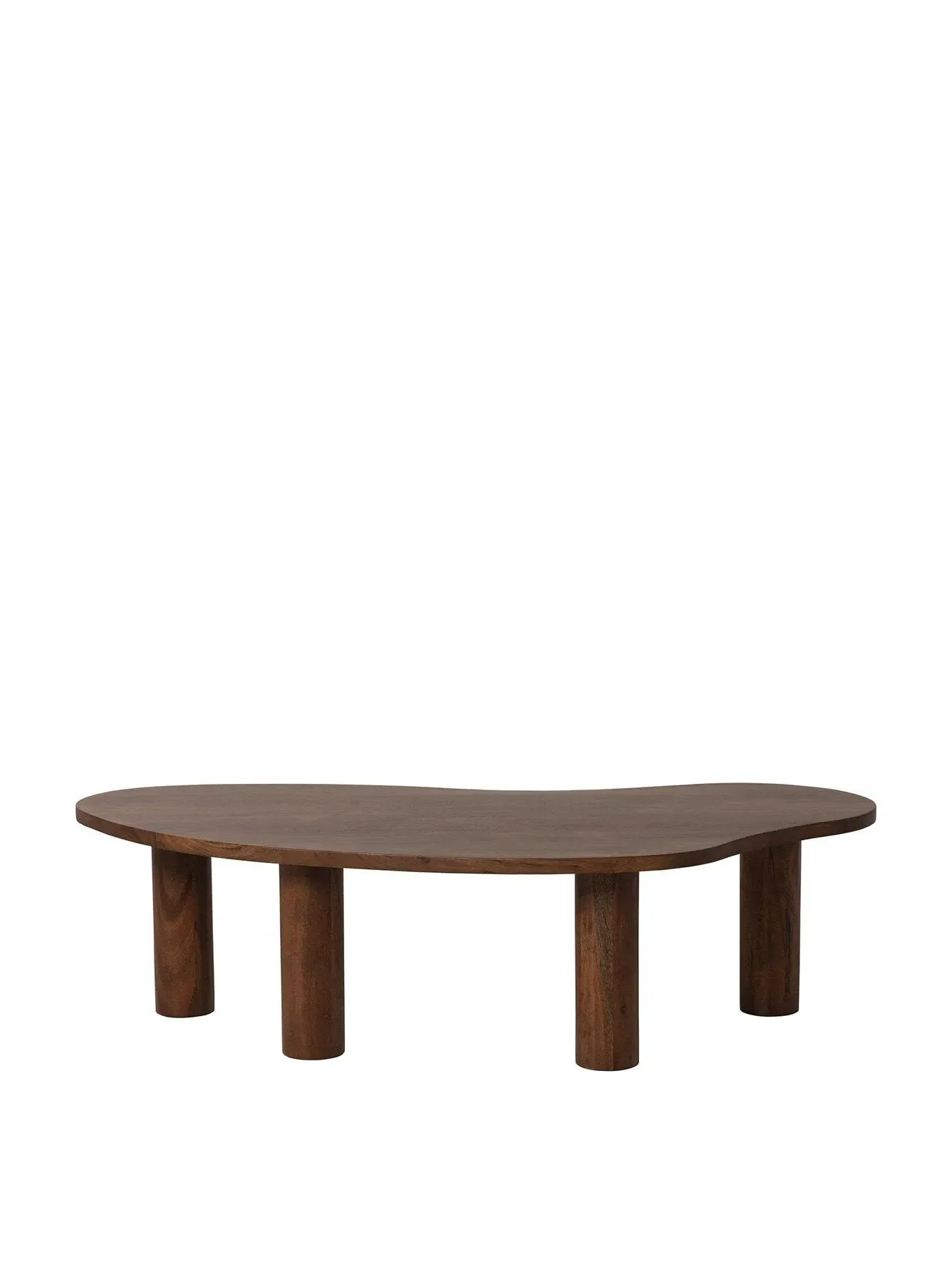 Organic Shape Coffee Table - Brown, Acacia Wood