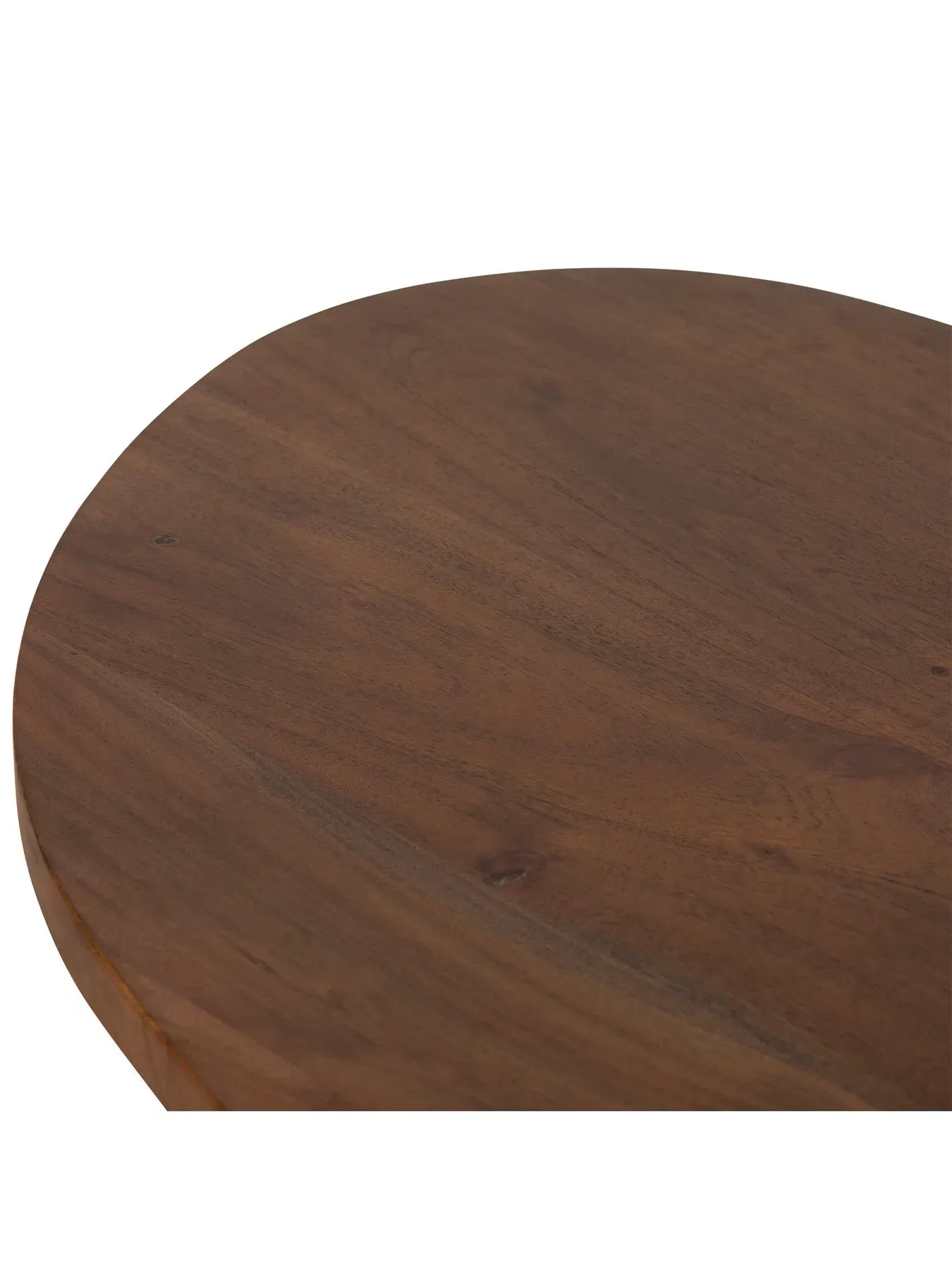 Organic Shape Coffee Table - Brown, Acacia Wood